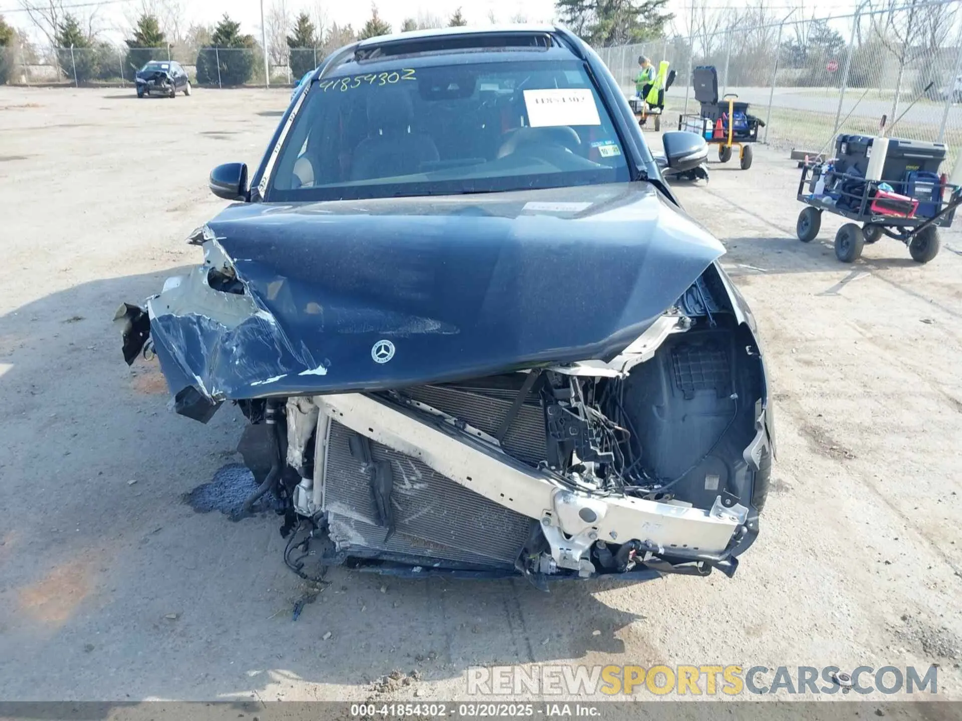11 Photograph of a damaged car W1N0G6EB5MF906214 MERCEDES-BENZ AMG GLC 43 2021