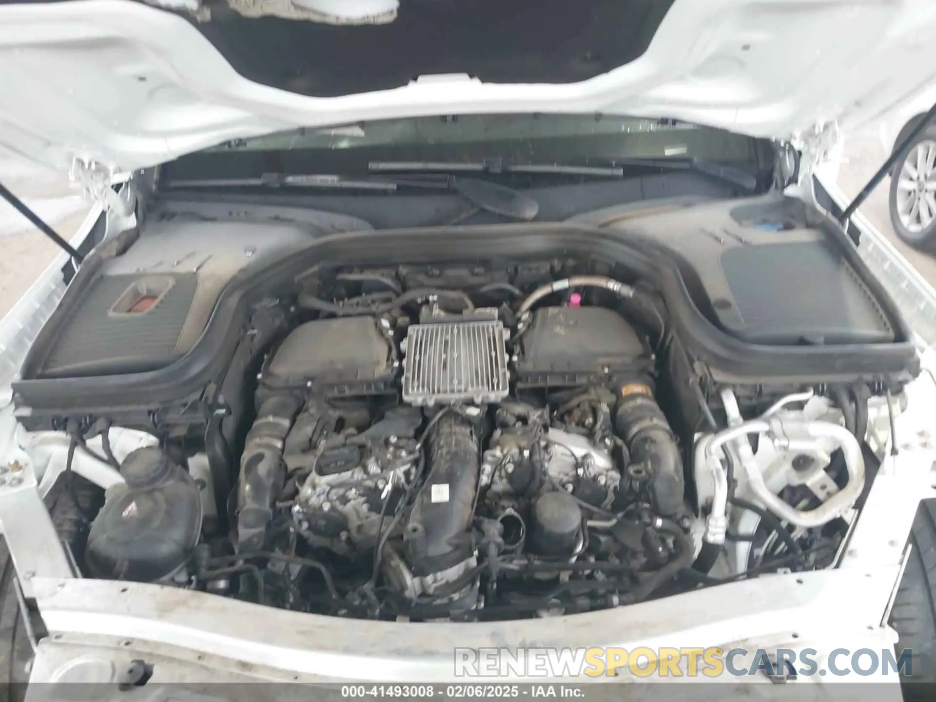 10 Photograph of a damaged car W1N0G6EB7MF937836 MERCEDES-BENZ AMG GLC 43 2021