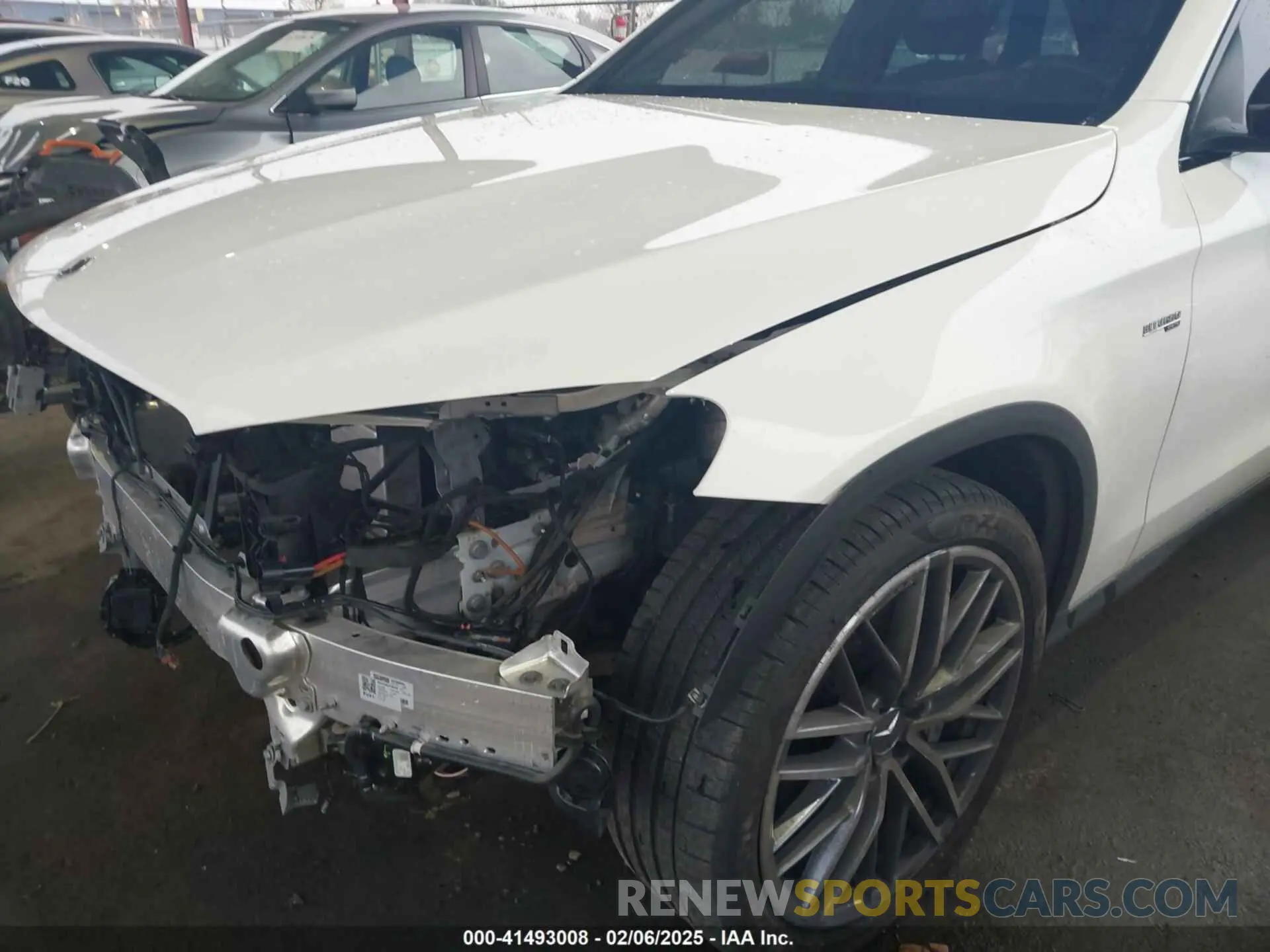 6 Photograph of a damaged car W1N0G6EB7MF937836 MERCEDES-BENZ AMG GLC 43 2021