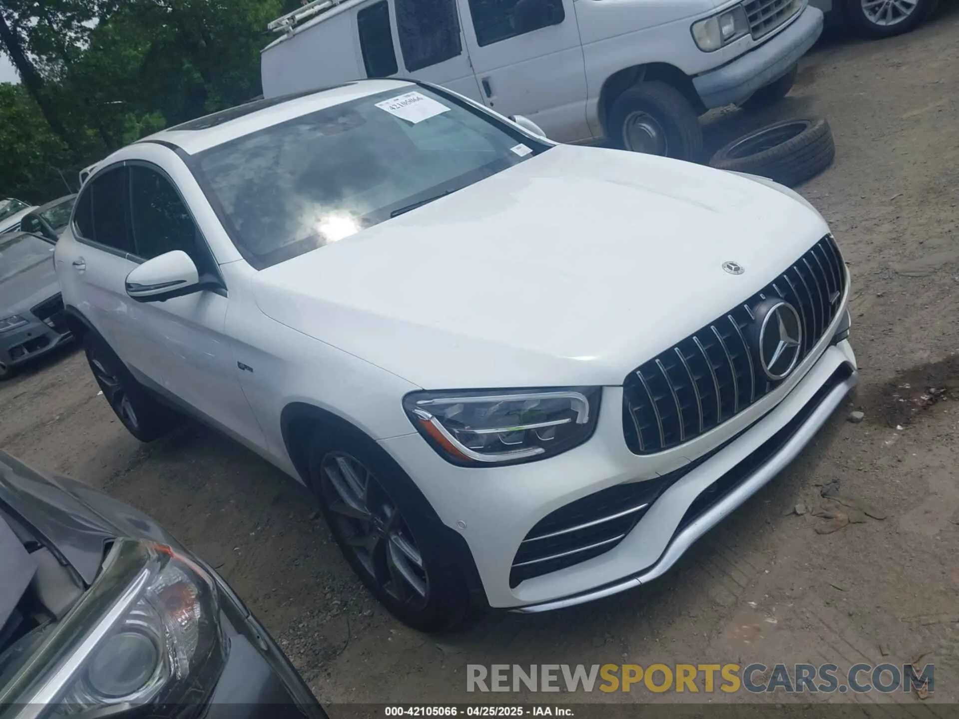 1 Photograph of a damaged car W1N0J6EB7PG166018 MERCEDES-BENZ AMG GLC 43 2023