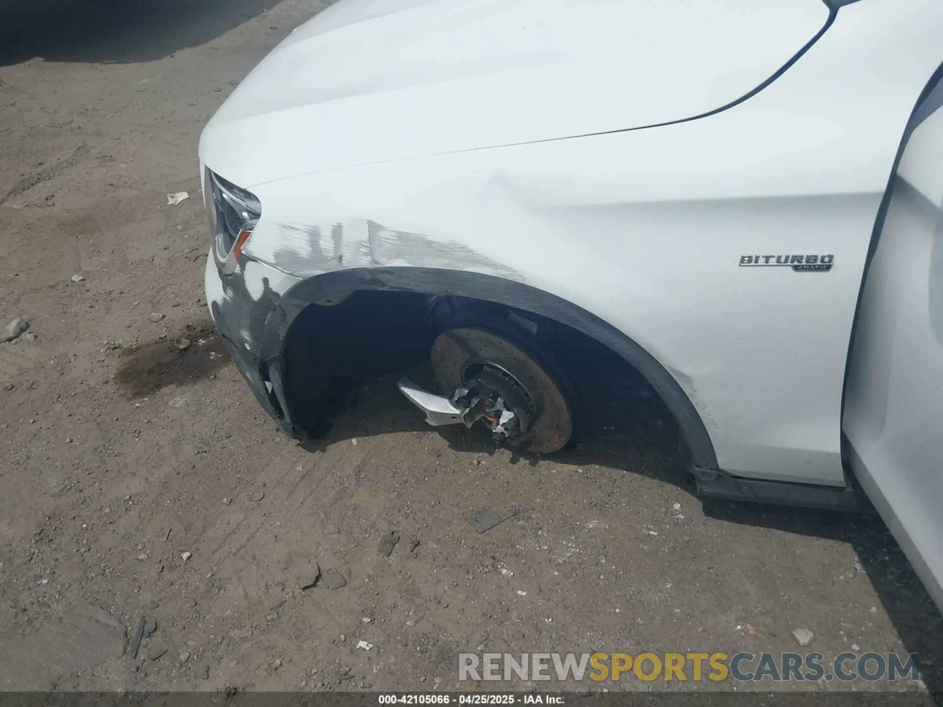 6 Photograph of a damaged car W1N0J6EB7PG166018 MERCEDES-BENZ AMG GLC 43 2023