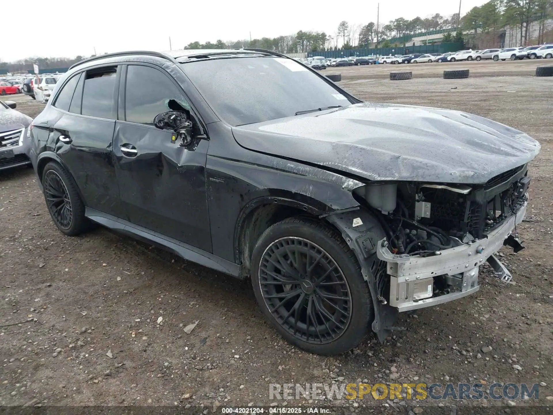 1 Photograph of a damaged car W1NKM8HB4RF202831 MERCEDES-BENZ AMG GLC 43 2024