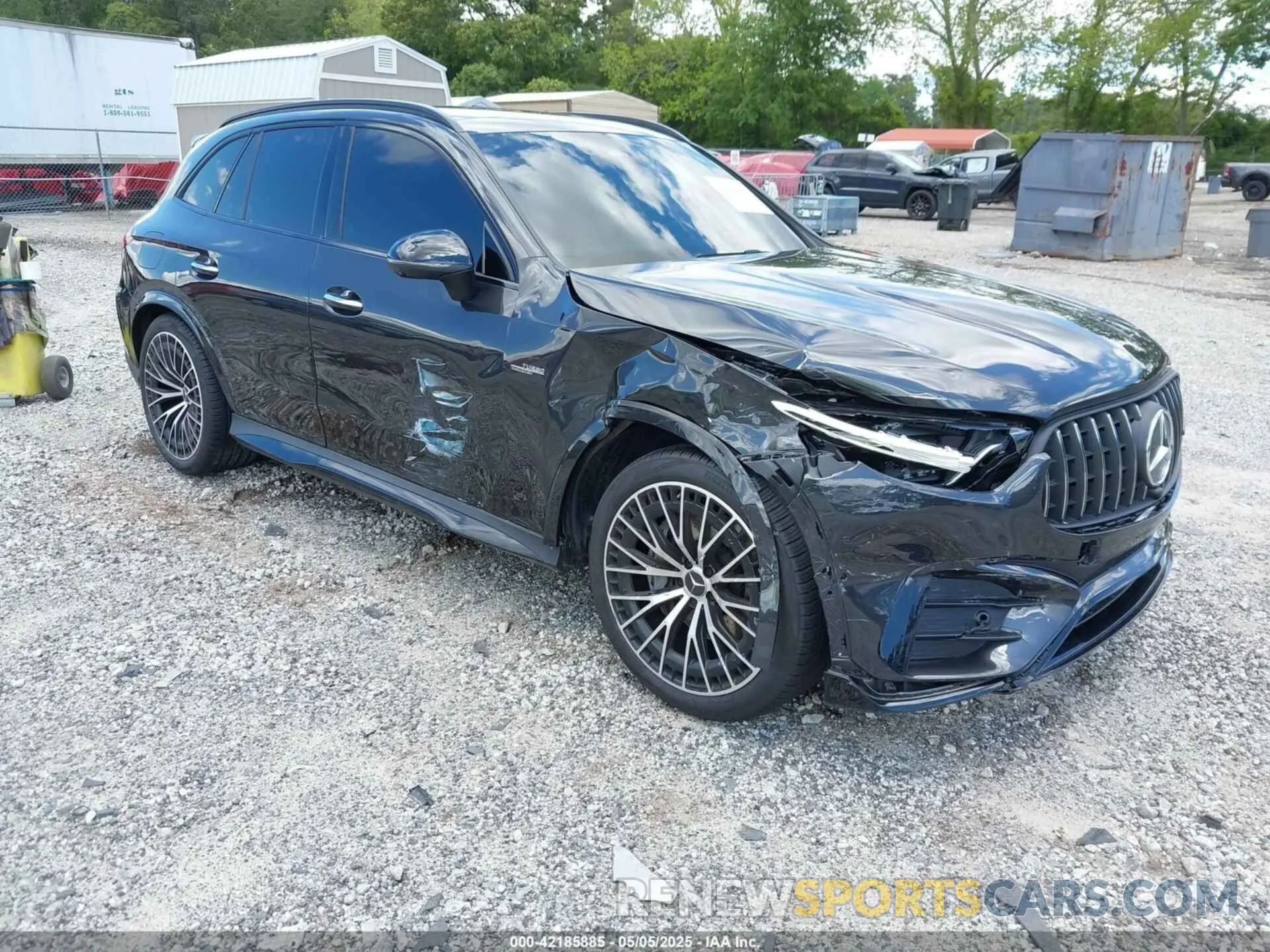 1 Photograph of a damaged car W1NKM8HB8RF208857 MERCEDES-BENZ AMG GLC 43 2024