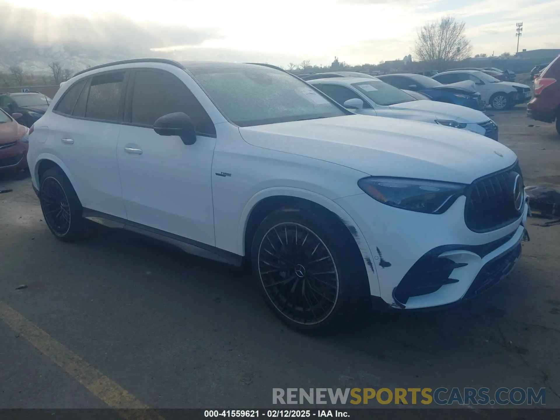 1 Photograph of a damaged car W1NKM8HB9RF218488 MERCEDES-BENZ AMG GLC 43 2024