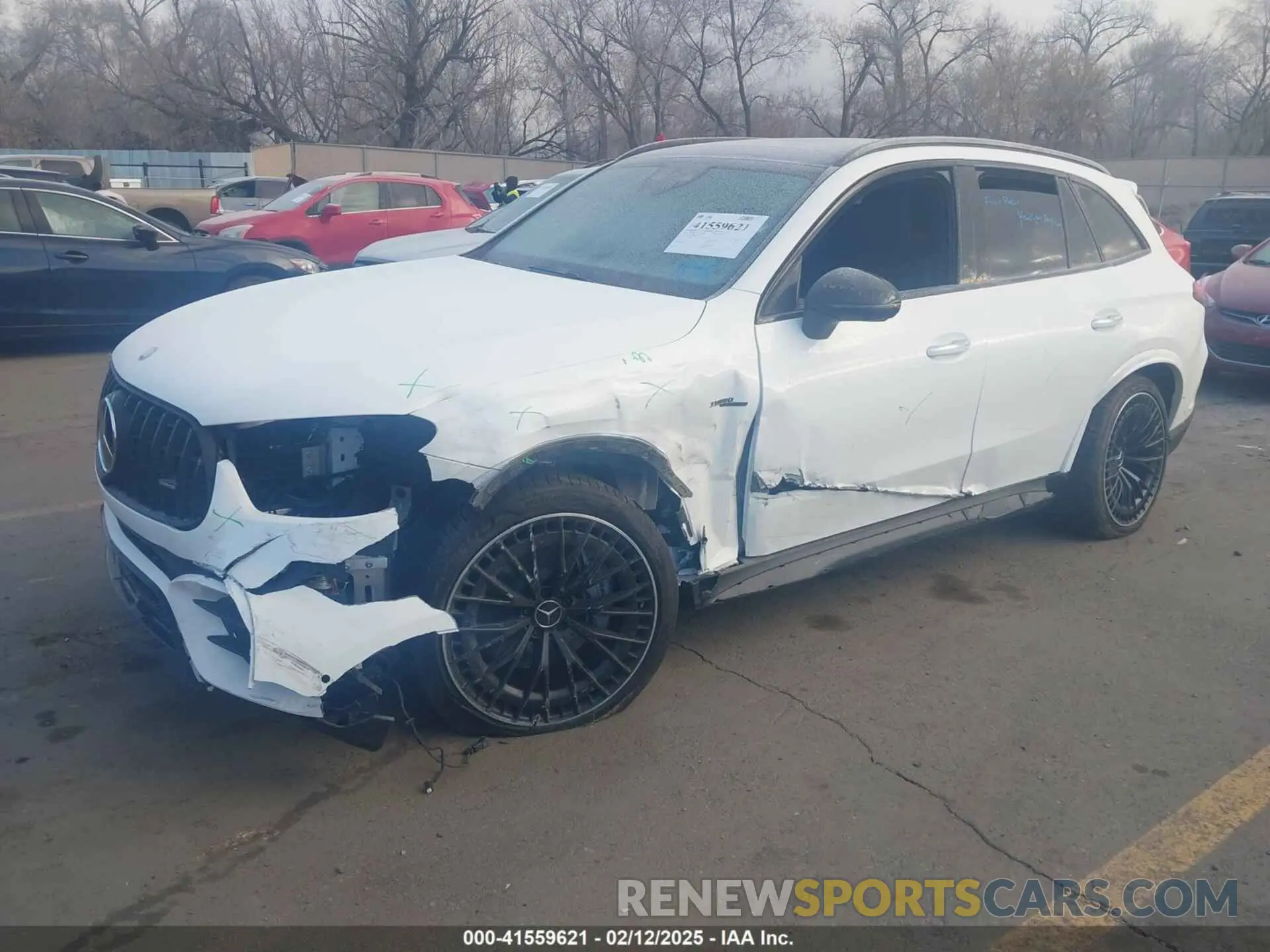 2 Photograph of a damaged car W1NKM8HB9RF218488 MERCEDES-BENZ AMG GLC 43 2024