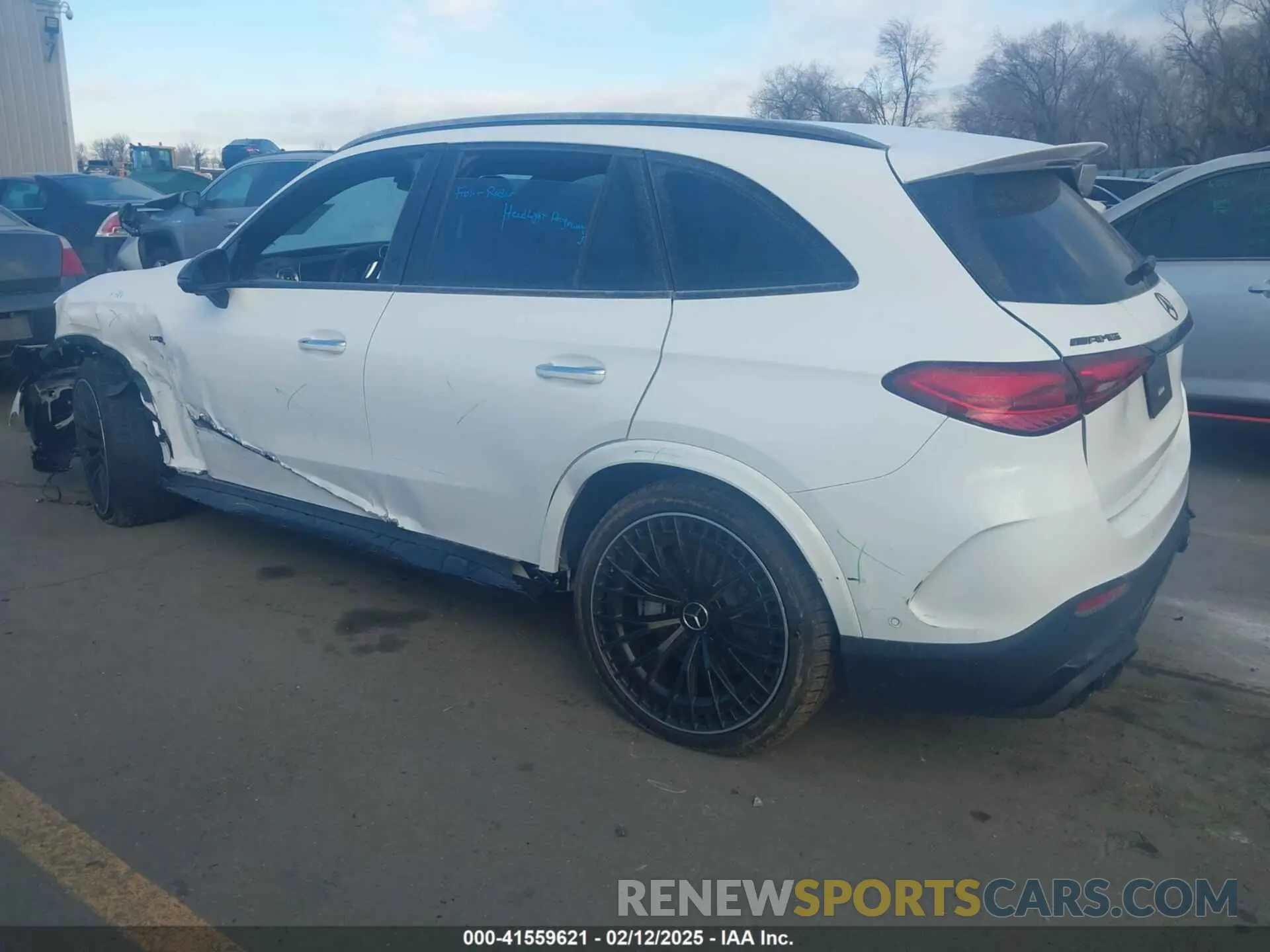 3 Photograph of a damaged car W1NKM8HB9RF218488 MERCEDES-BENZ AMG GLC 43 2024