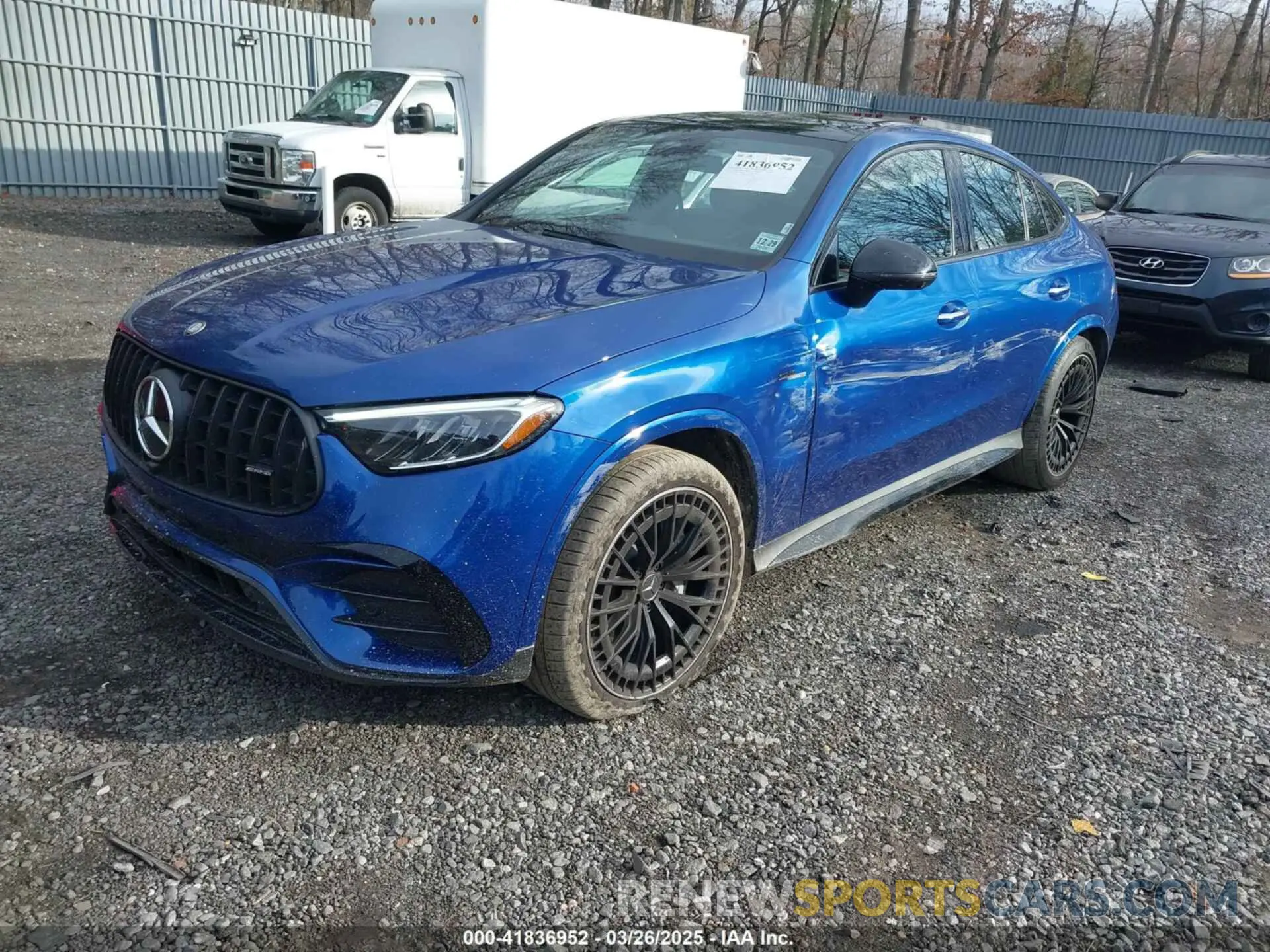 2 Photograph of a damaged car W1NKJ8HB1SF239298 MERCEDES-BENZ AMG GLC 43 COUPE 2025