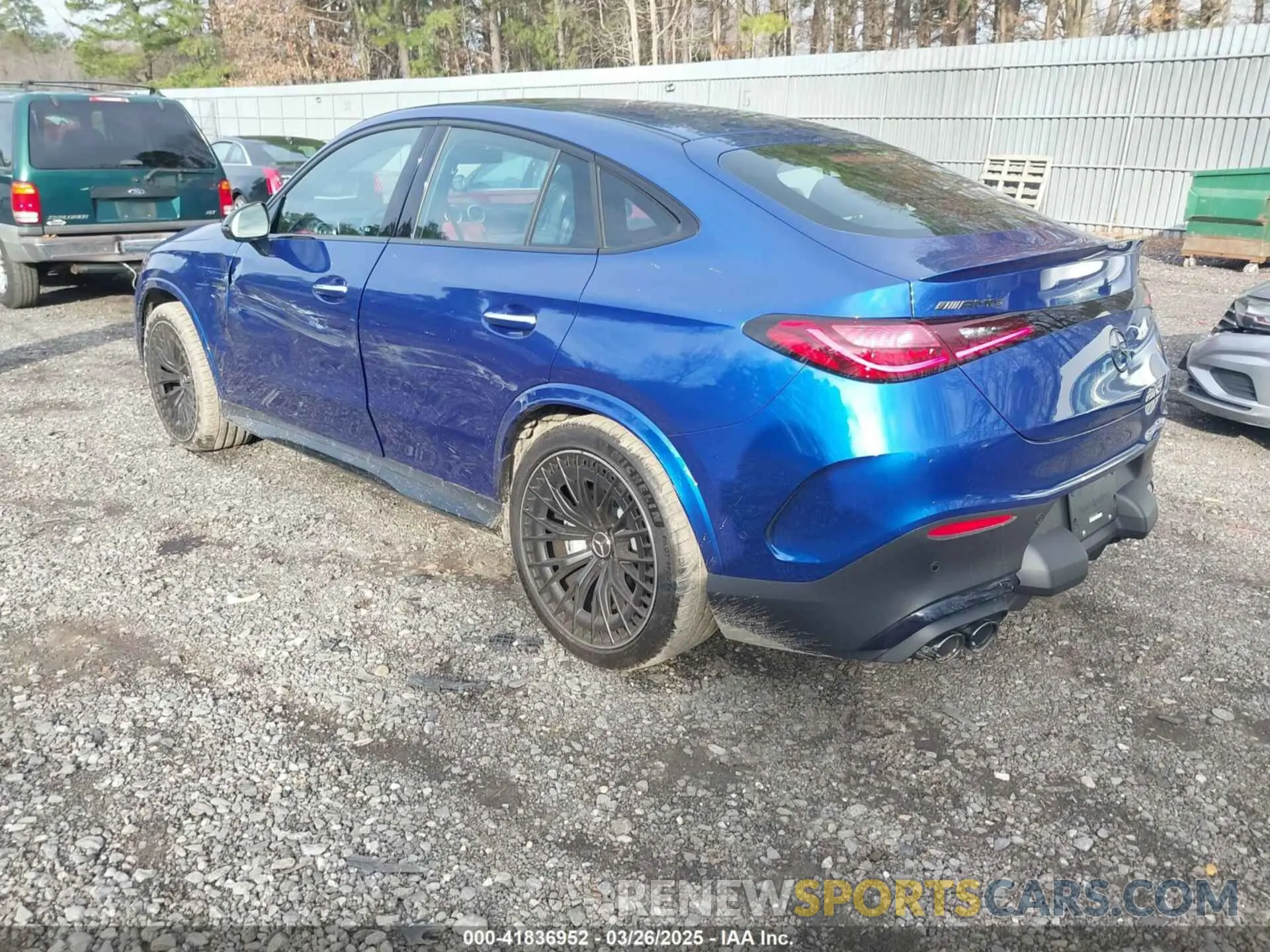 3 Photograph of a damaged car W1NKJ8HB1SF239298 MERCEDES-BENZ AMG GLC 43 COUPE 2025