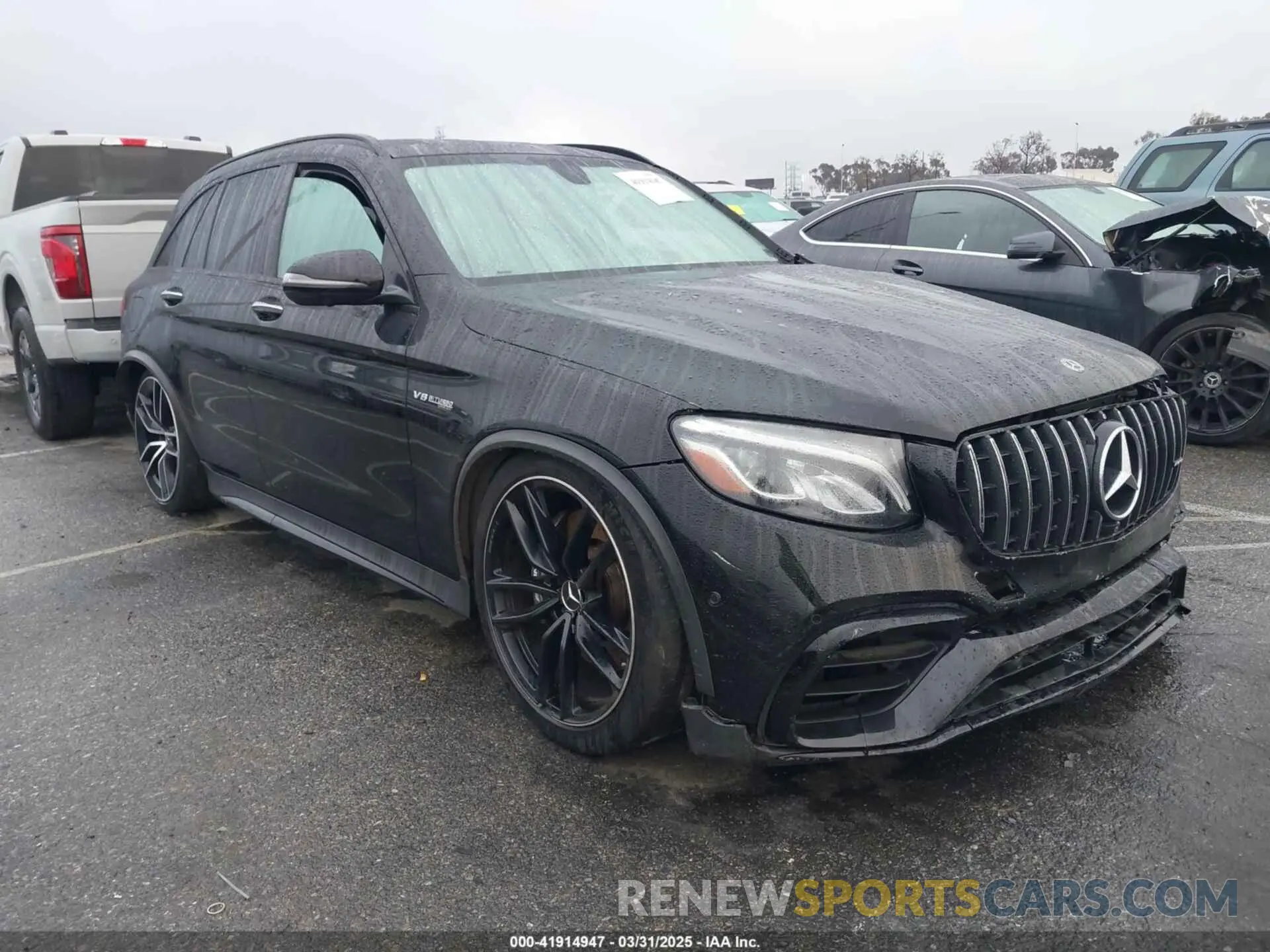 1 Photograph of a damaged car WDC0G8JB4KF487658 MERCEDES-BENZ AMG GLC 63 2019