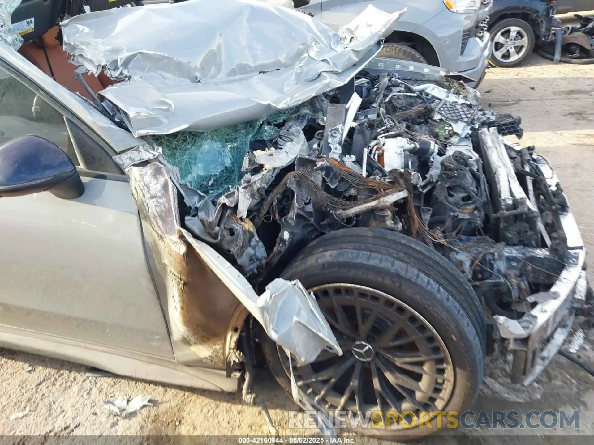 6 Photograph of a damaged car W1NKJ8AB3SF288545 MERCEDES-BENZ AMG GLC 63 COUPE 2025