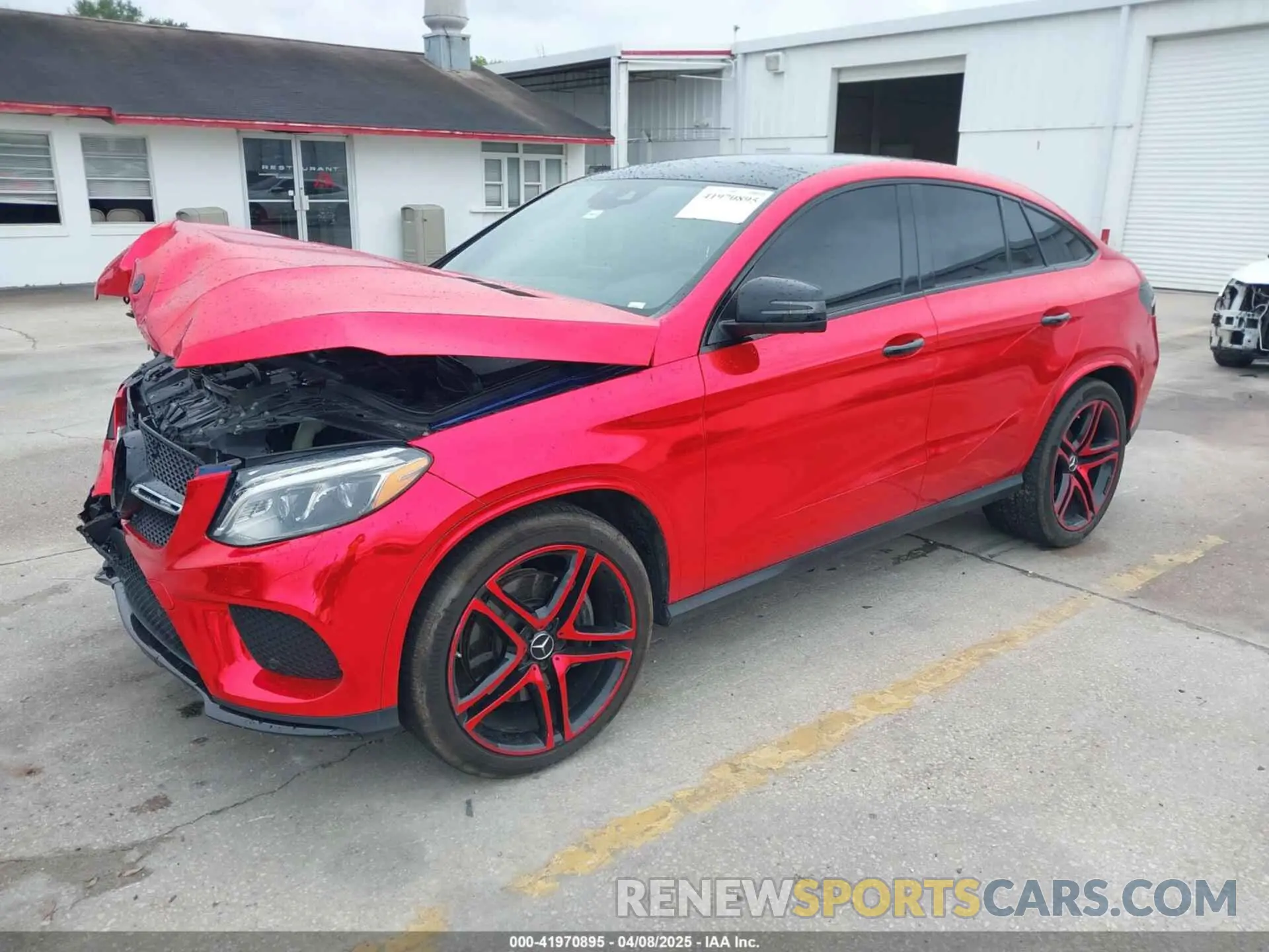 2 Photograph of a damaged car 4JGED6EB0KA134944 MERCEDES-BENZ AMG GLE 43 COUPE 2019