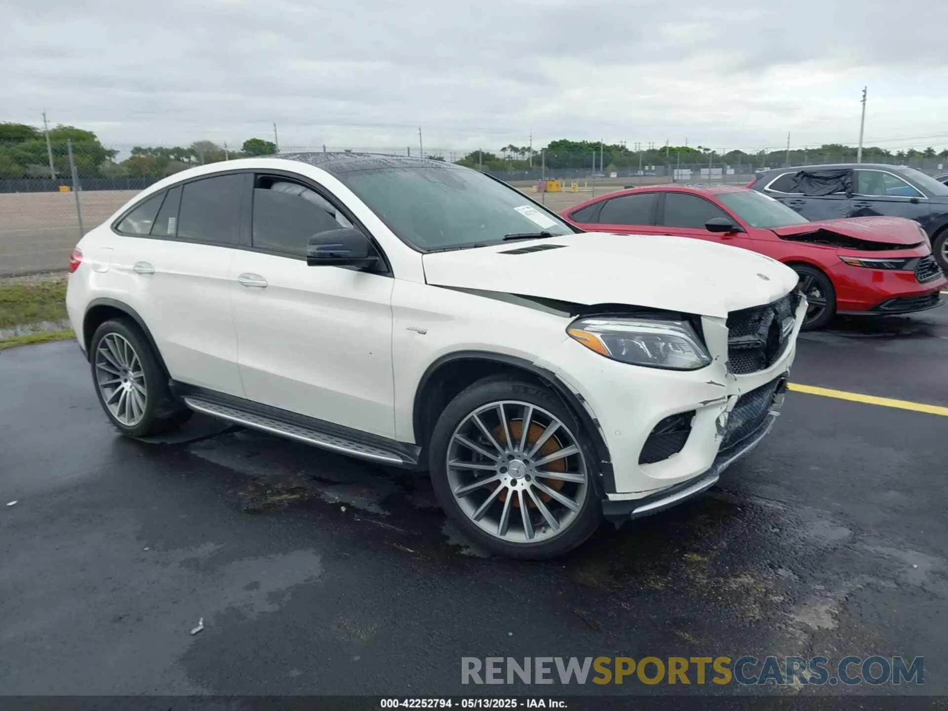 1 Photograph of a damaged car 4JGED6EB0KA152151 MERCEDES-BENZ AMG GLE 43 COUPE 2019