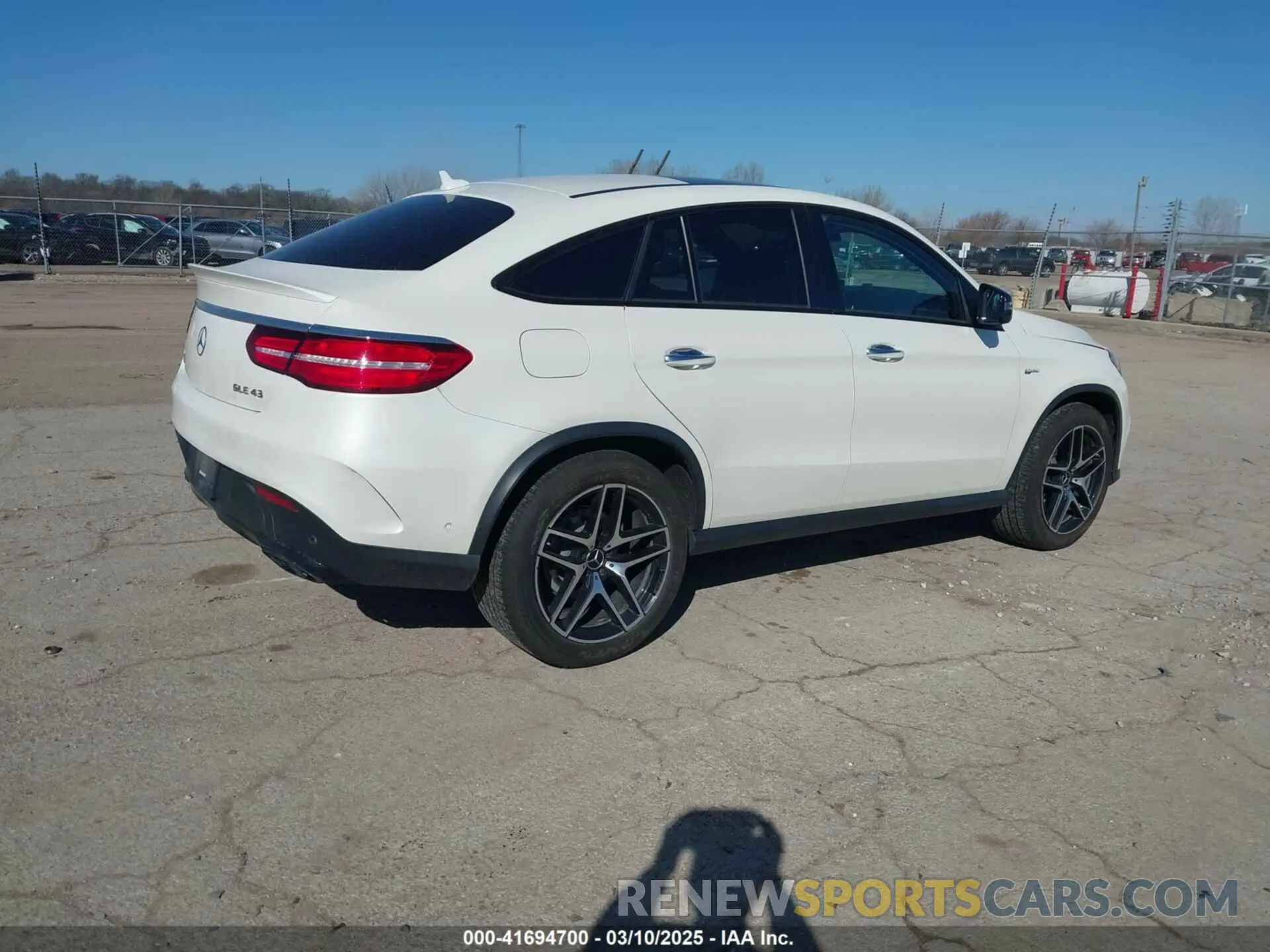 4 Photograph of a damaged car 4JGED6EB0KA152490 MERCEDES-BENZ AMG GLE 43 COUPE 2019