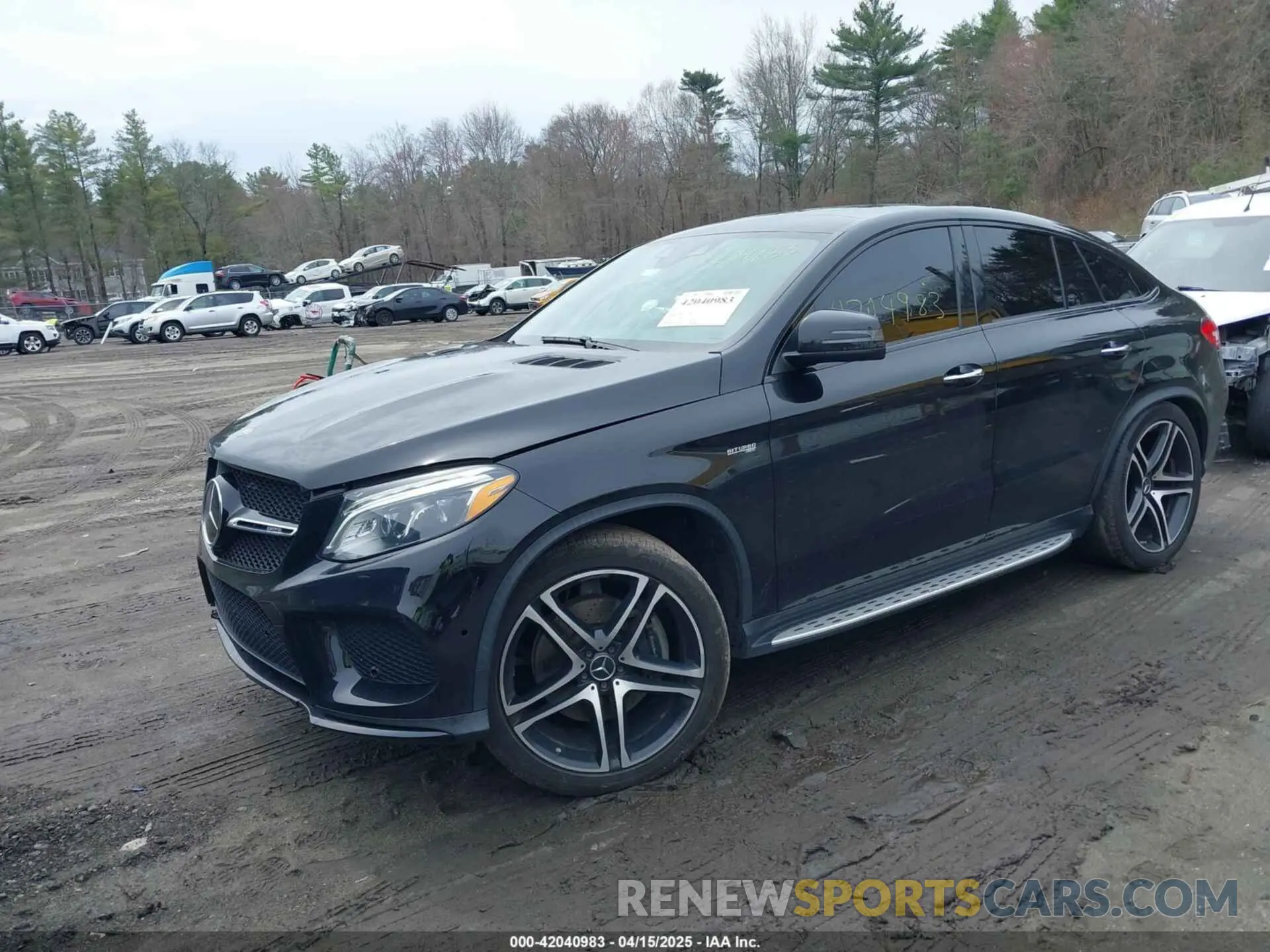 2 Photograph of a damaged car 4JGED6EB0KA155325 MERCEDES-BENZ AMG GLE 43 COUPE 2019
