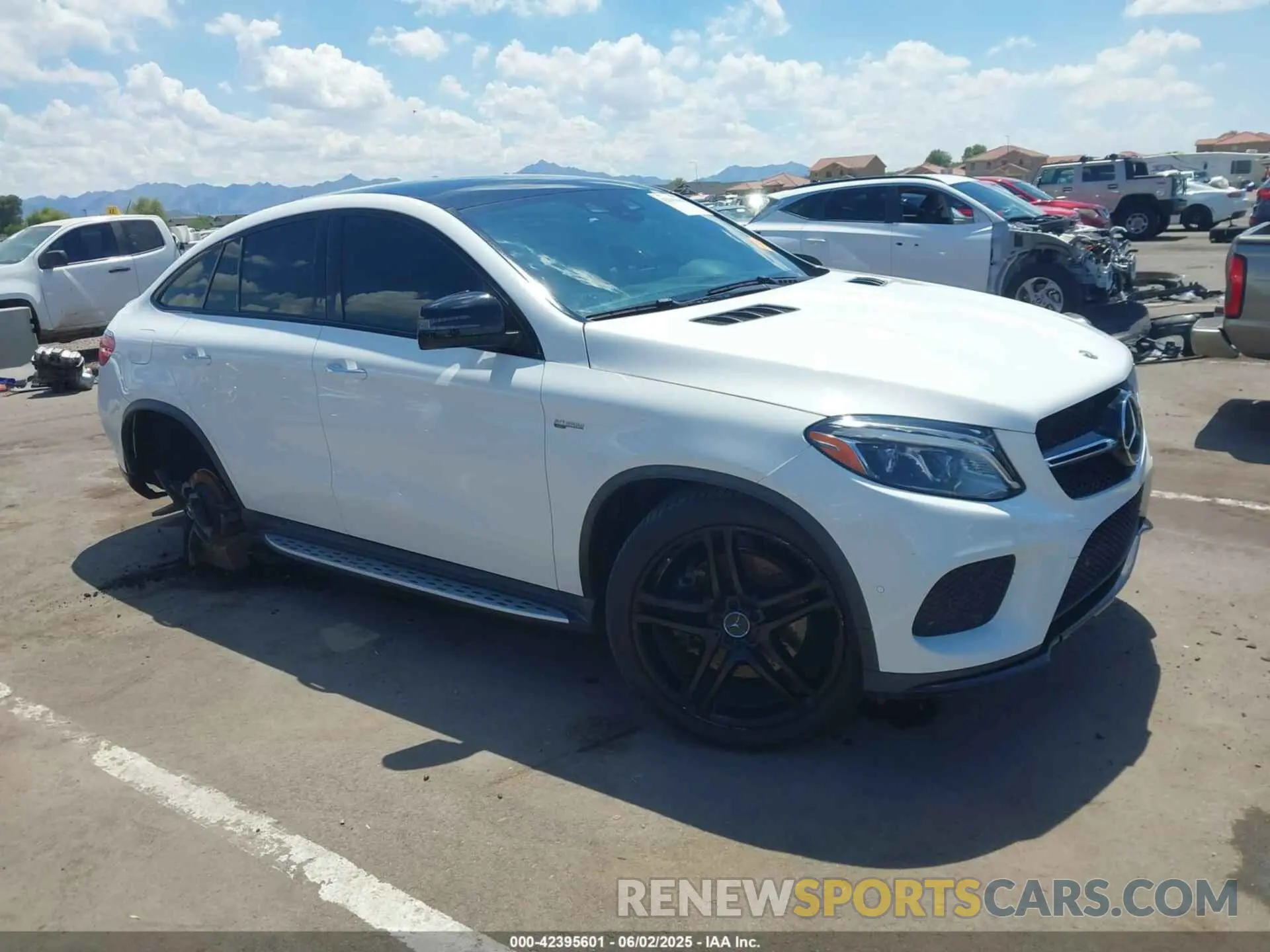1 Photograph of a damaged car 4JGED6EB5KA154039 MERCEDES-BENZ AMG GLE 43 COUPE 2019