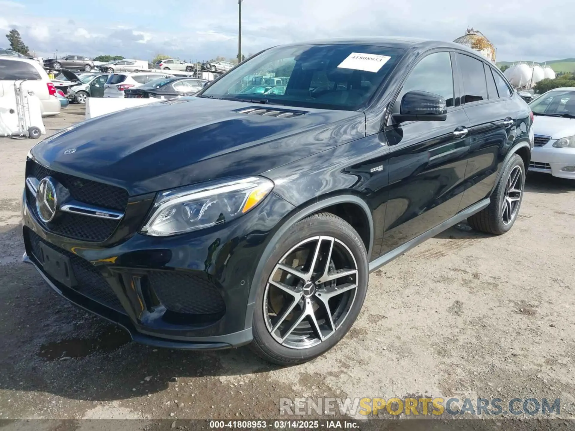 2 Photograph of a damaged car 4JGED6EB6KA138562 MERCEDES-BENZ AMG GLE 43 COUPE 2019
