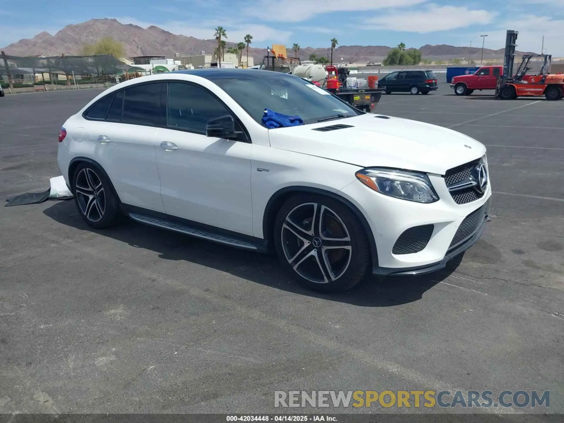 1 Photograph of a damaged car 4JGED6EBXKA126365 MERCEDES-BENZ AMG GLE 43 COUPE 2019