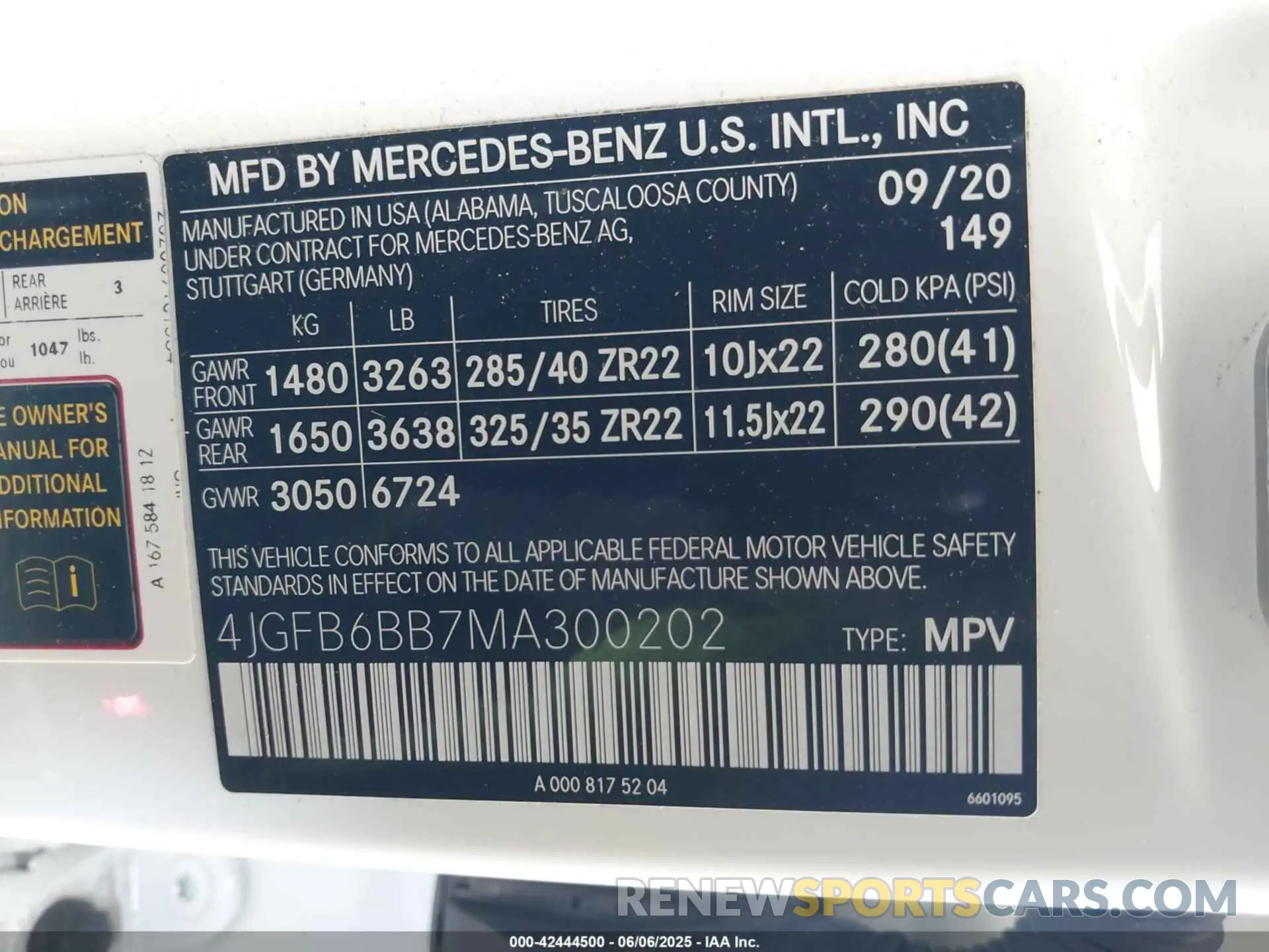 9 Photograph of a damaged car 4JGFB6BB7MA300202 MERCEDES-BENZ AMG GLE 53 2021
