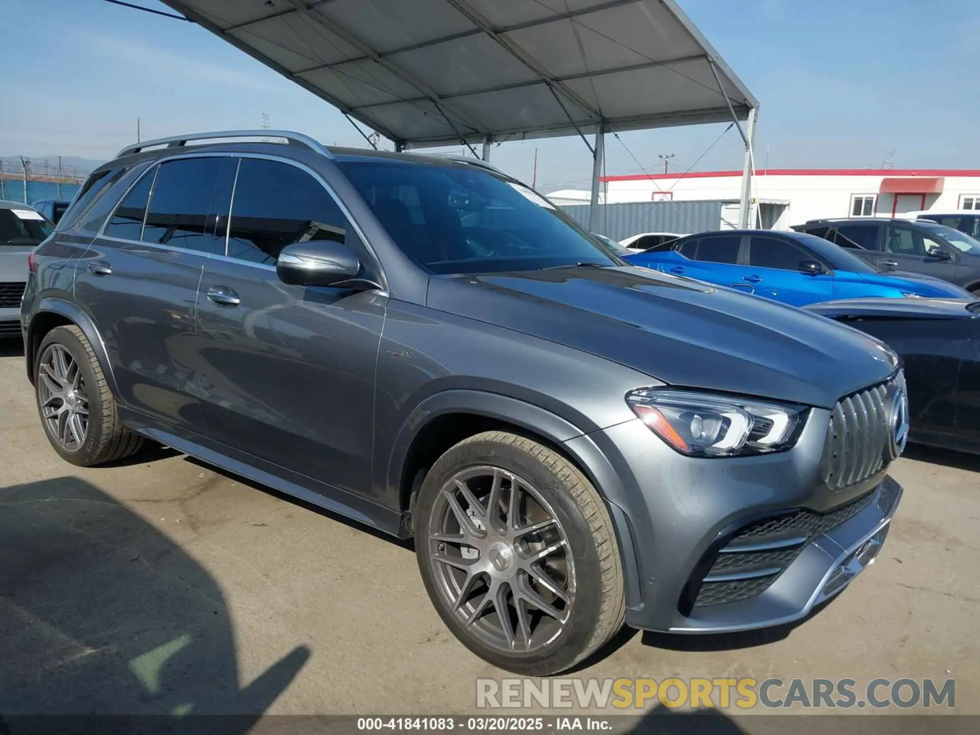1 Photograph of a damaged car 4JGFB6BB6NA667111 MERCEDES-BENZ AMG GLE 53 2022