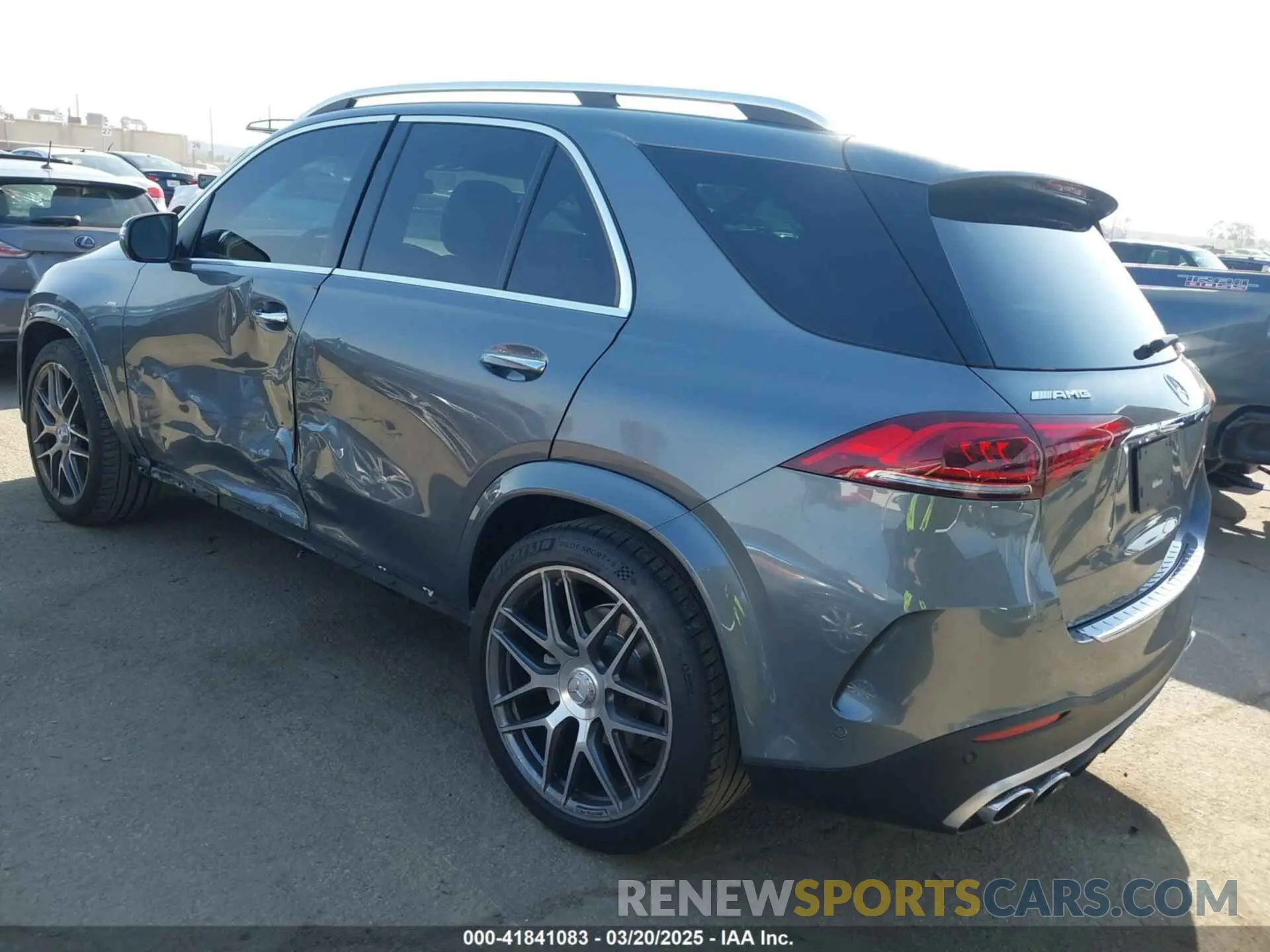 3 Photograph of a damaged car 4JGFB6BB6NA667111 MERCEDES-BENZ AMG GLE 53 2022