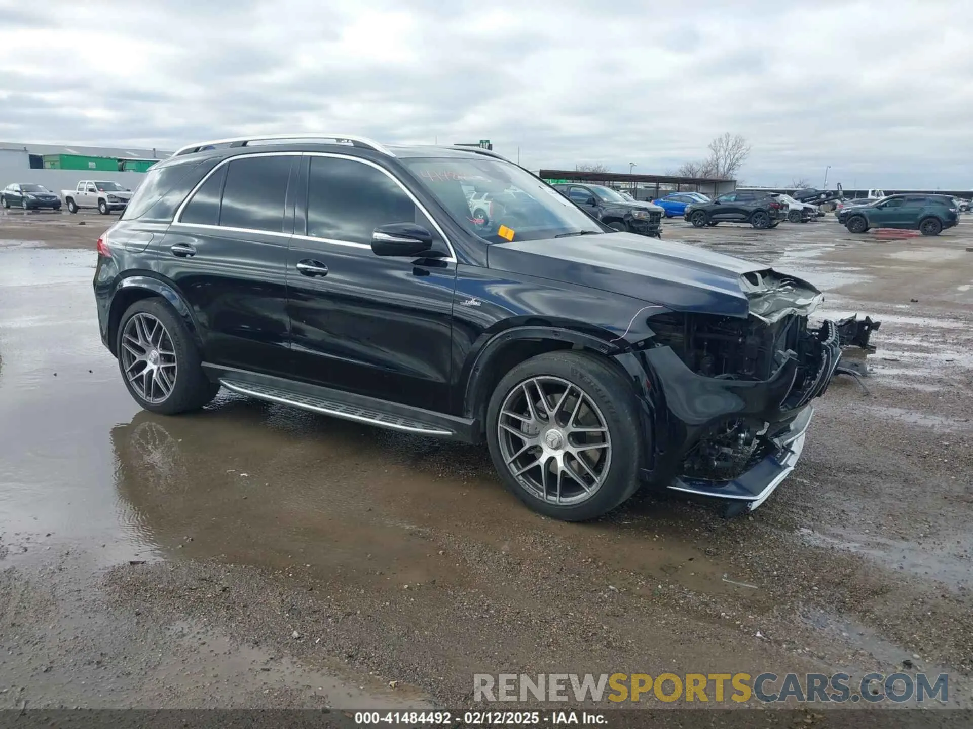 1 Photograph of a damaged car 4JGFB6BBXNA596396 MERCEDES-BENZ AMG GLE 53 2022
