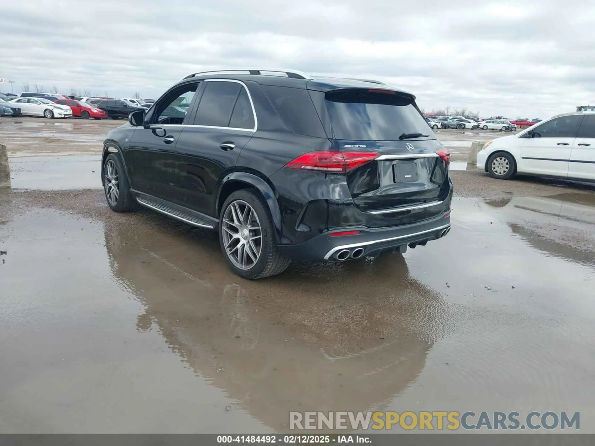 3 Photograph of a damaged car 4JGFB6BBXNA596396 MERCEDES-BENZ AMG GLE 53 2022