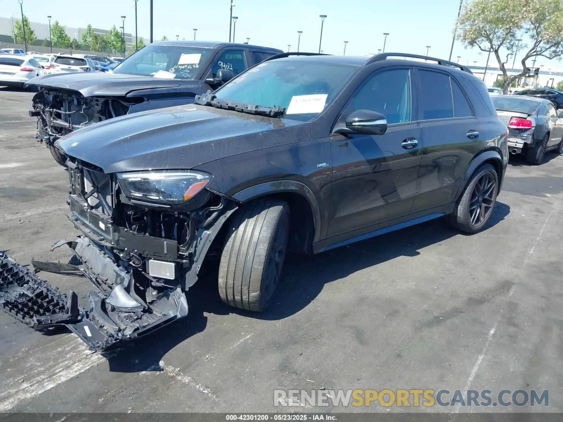 2 Photograph of a damaged car 4JGFB6BBXRB180302 MERCEDES-BENZ AMG GLE 53 2024
