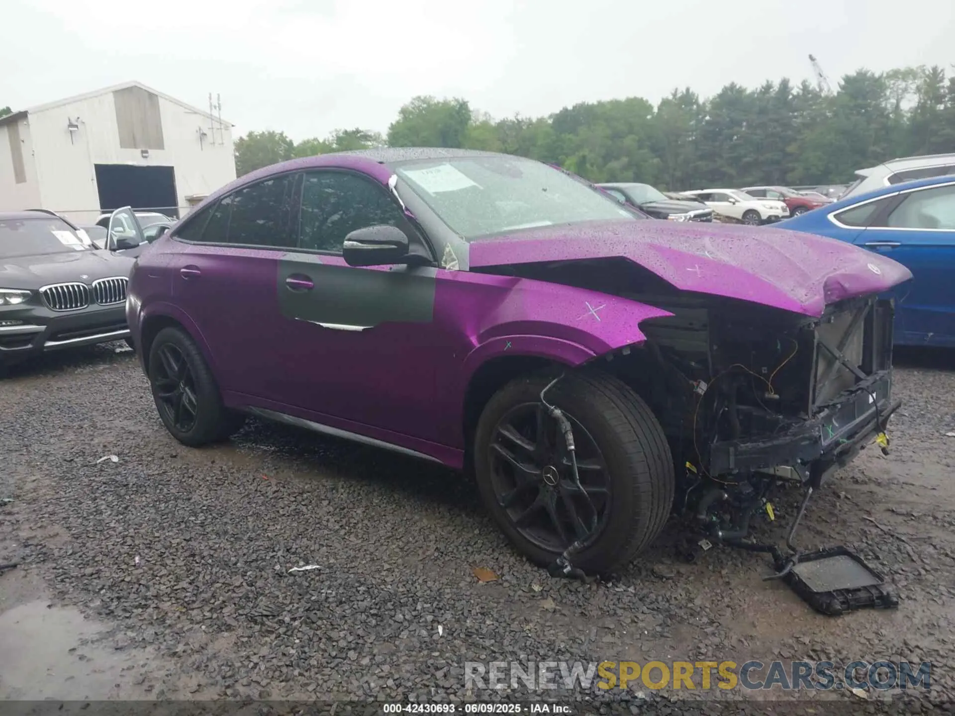 1 Photograph of a damaged car 4JGFD6BB0MA326117 MERCEDES-BENZ AMG GLE 53 COUPE 2021