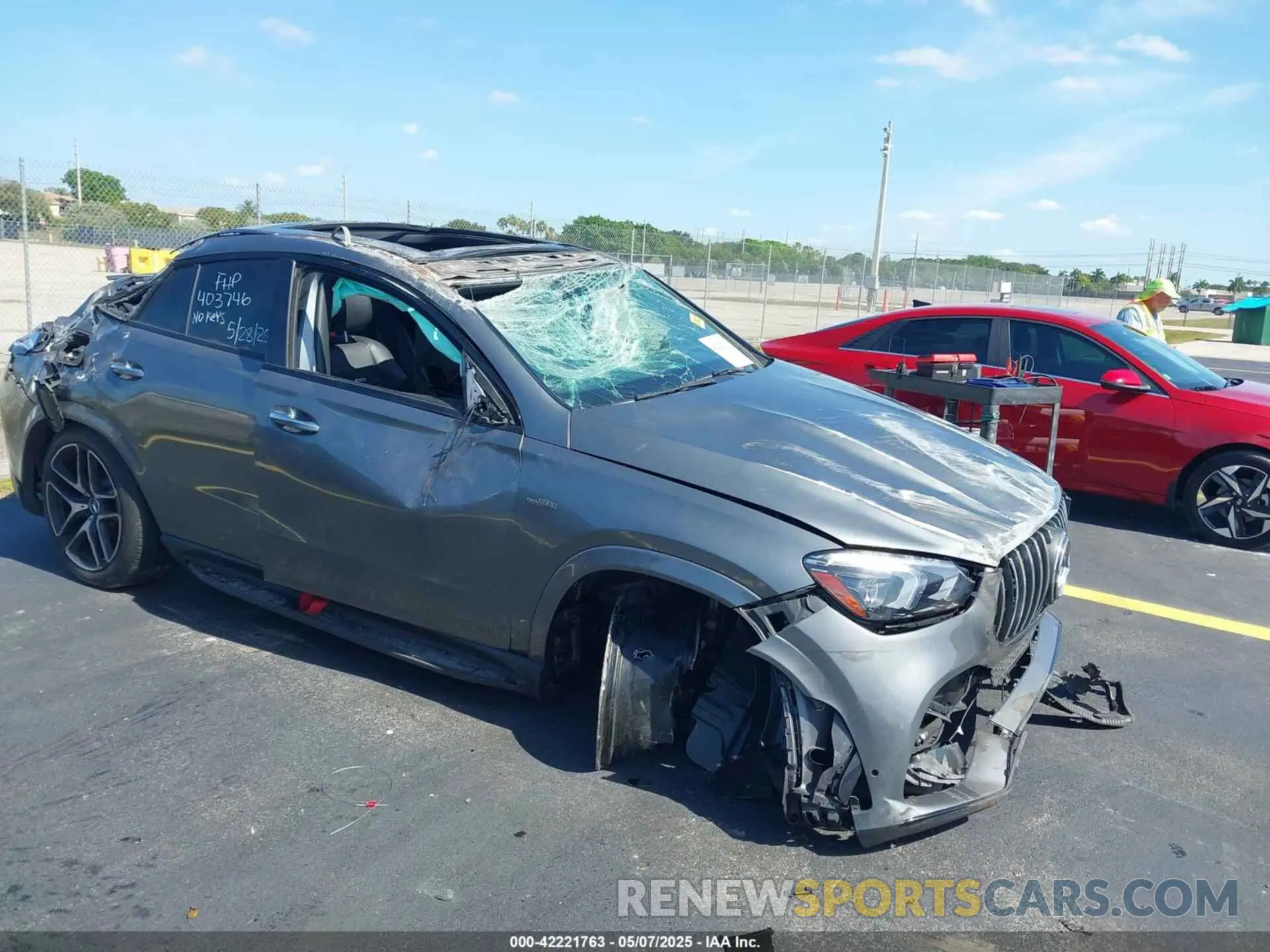 1 Photograph of a damaged car 4JGFD6BB0MA403746 MERCEDES-BENZ AMG GLE 53 COUPE 2021