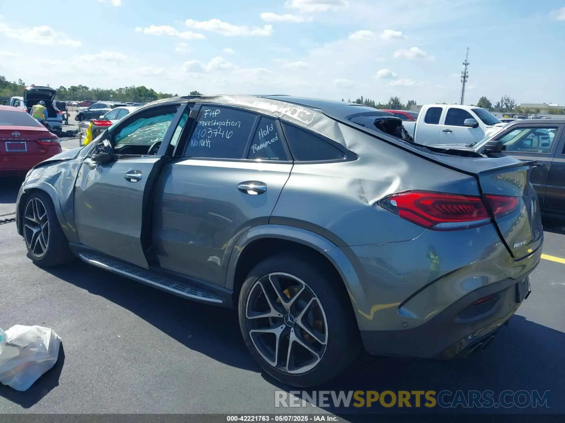 3 Photograph of a damaged car 4JGFD6BB0MA403746 MERCEDES-BENZ AMG GLE 53 COUPE 2021