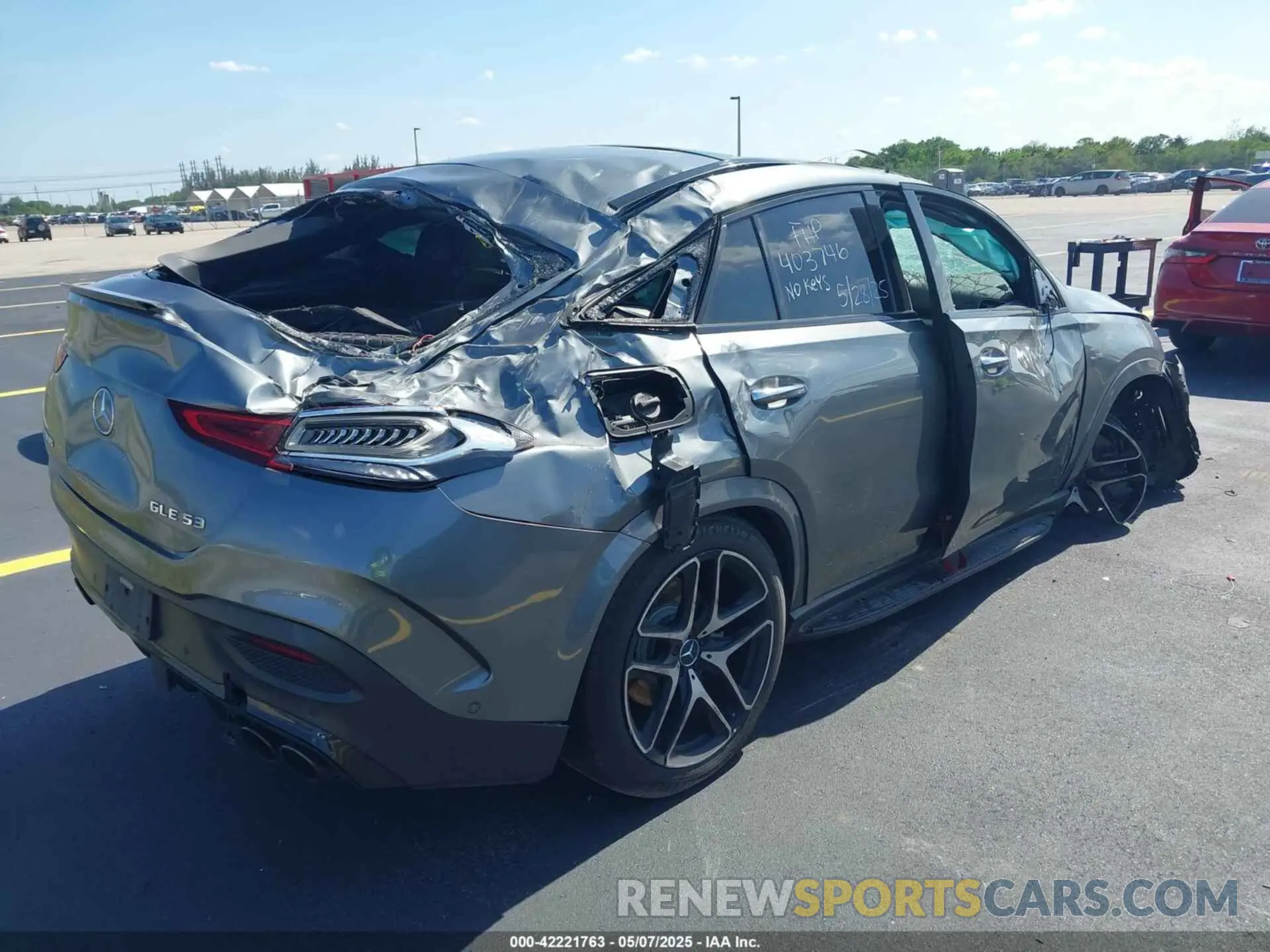 4 Photograph of a damaged car 4JGFD6BB0MA403746 MERCEDES-BENZ AMG GLE 53 COUPE 2021