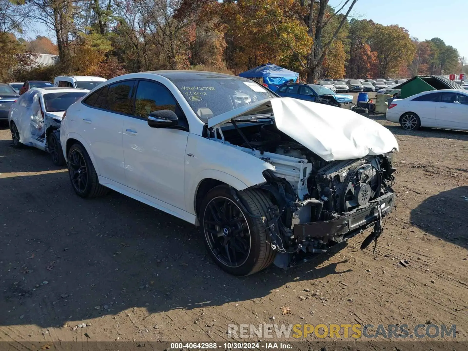 1 Photograph of a damaged car 4JGFD6BB3MA386456 MERCEDES-BENZ AMG GLE 53 COUPE 2021