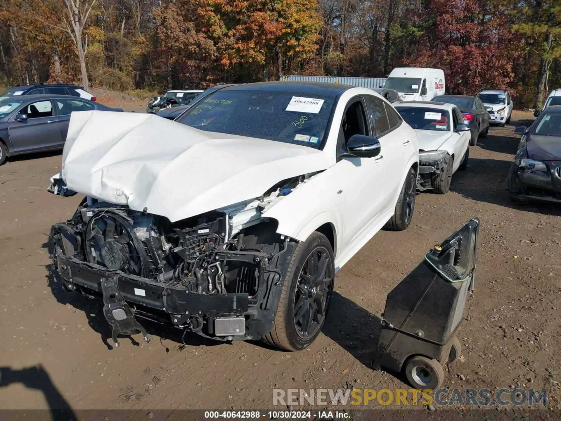 2 Photograph of a damaged car 4JGFD6BB3MA386456 MERCEDES-BENZ AMG GLE 53 COUPE 2021