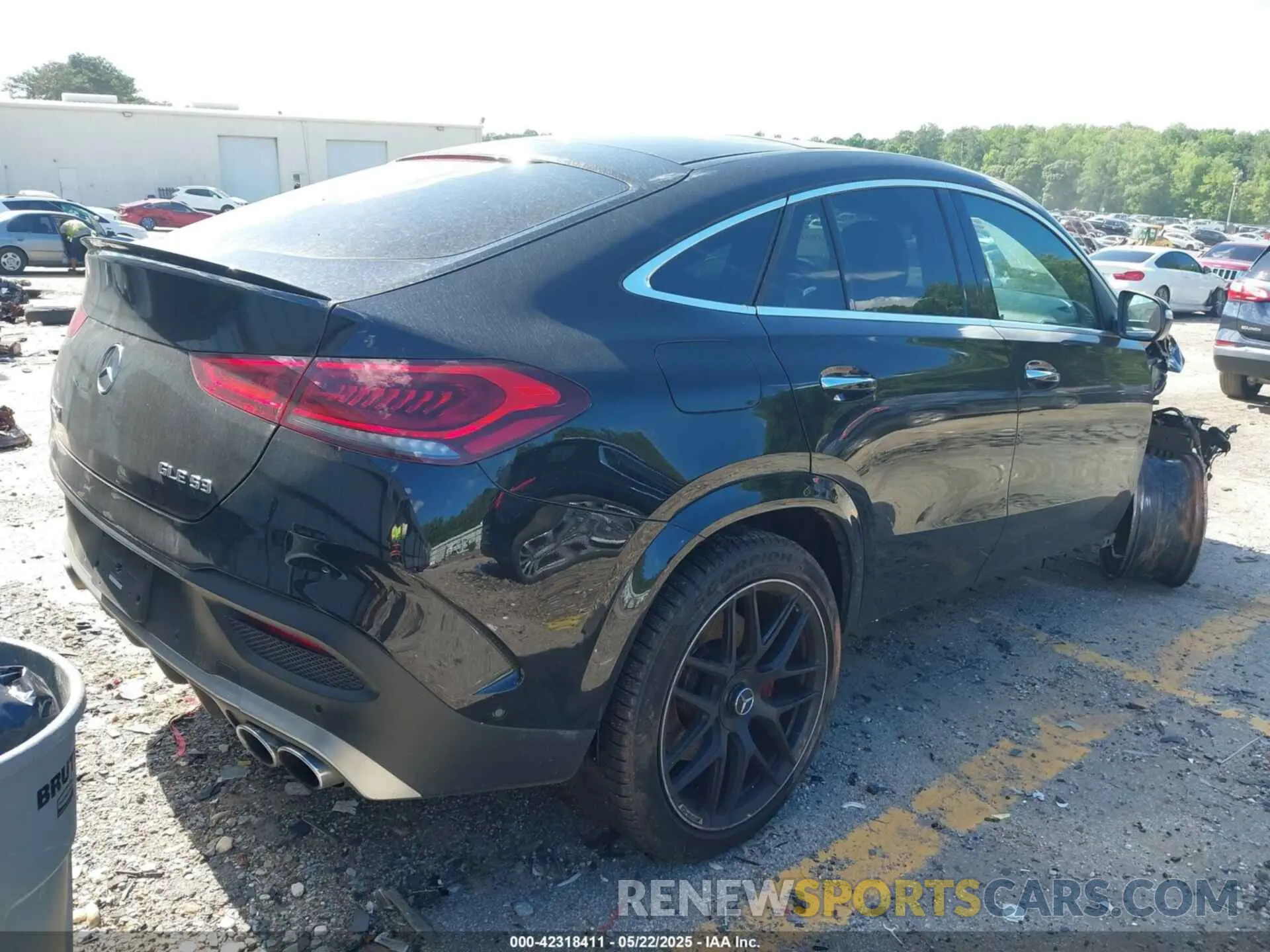 4 Photograph of a damaged car 4JGFD6BB3MA503971 MERCEDES-BENZ AMG GLE 53 COUPE 2021