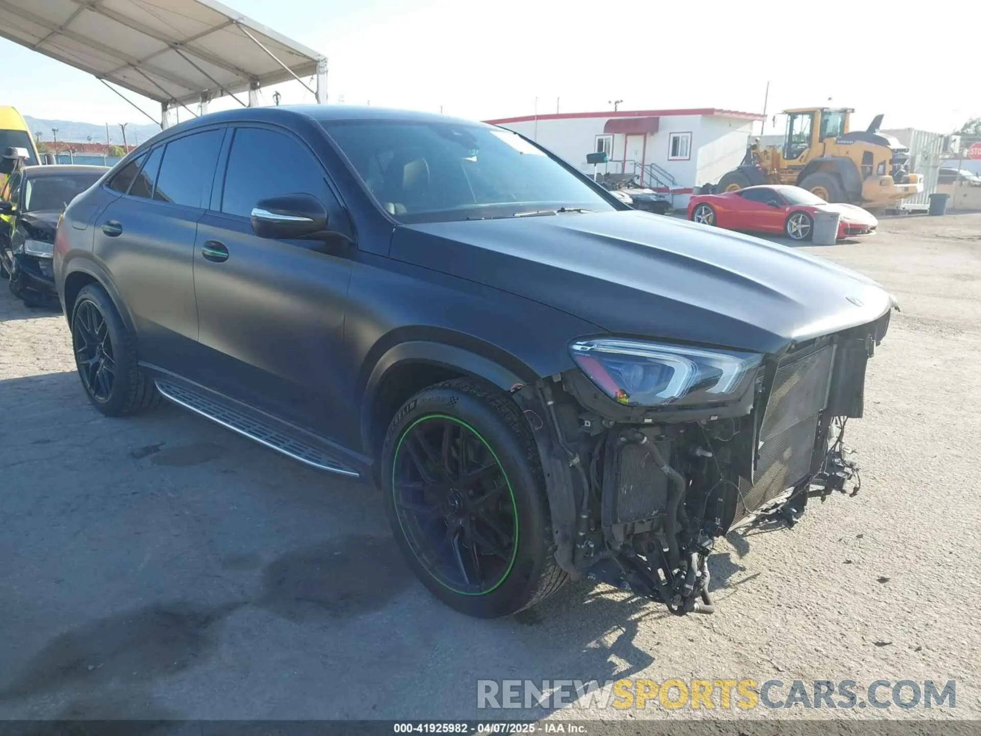 1 Photograph of a damaged car 4JGFD6BB4MA355653 MERCEDES-BENZ AMG GLE 53 COUPE 2021