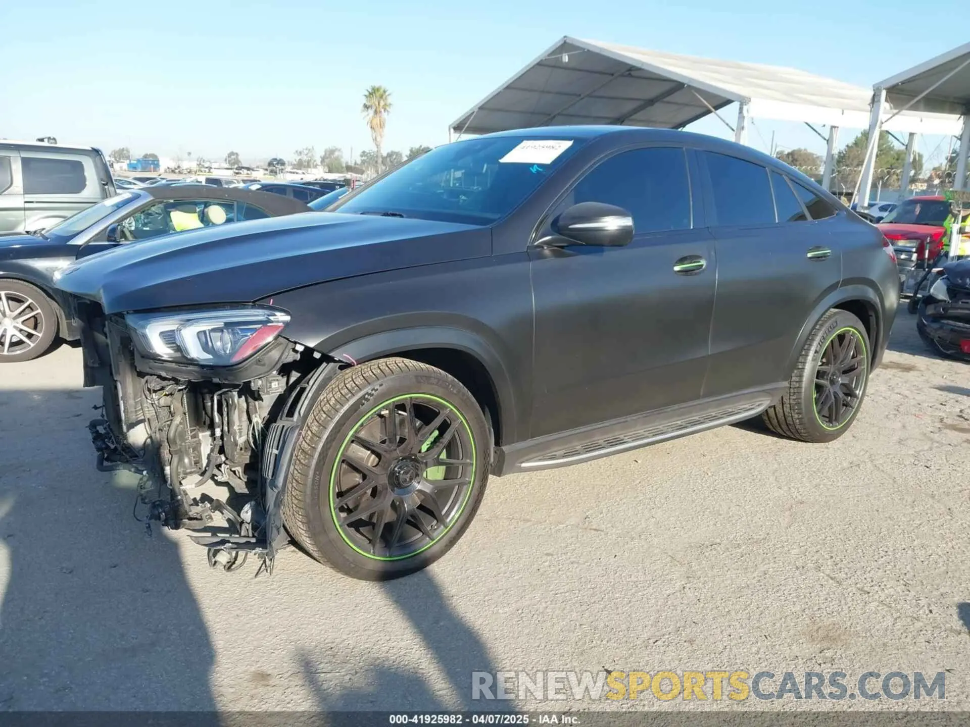 2 Photograph of a damaged car 4JGFD6BB4MA355653 MERCEDES-BENZ AMG GLE 53 COUPE 2021