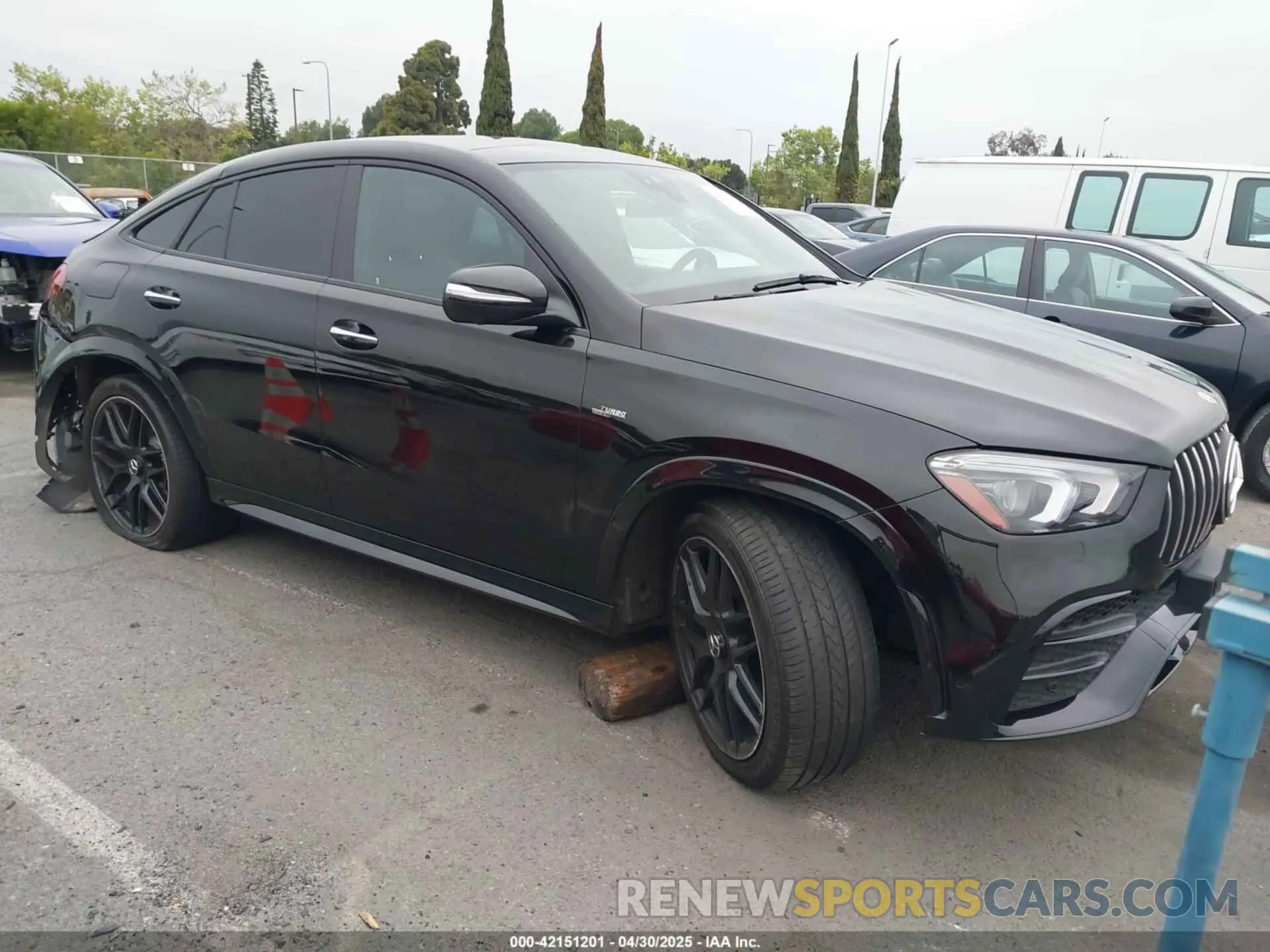 1 Photograph of a damaged car 4JGFD6BB6MA538455 MERCEDES-BENZ AMG GLE 53 COUPE 2021