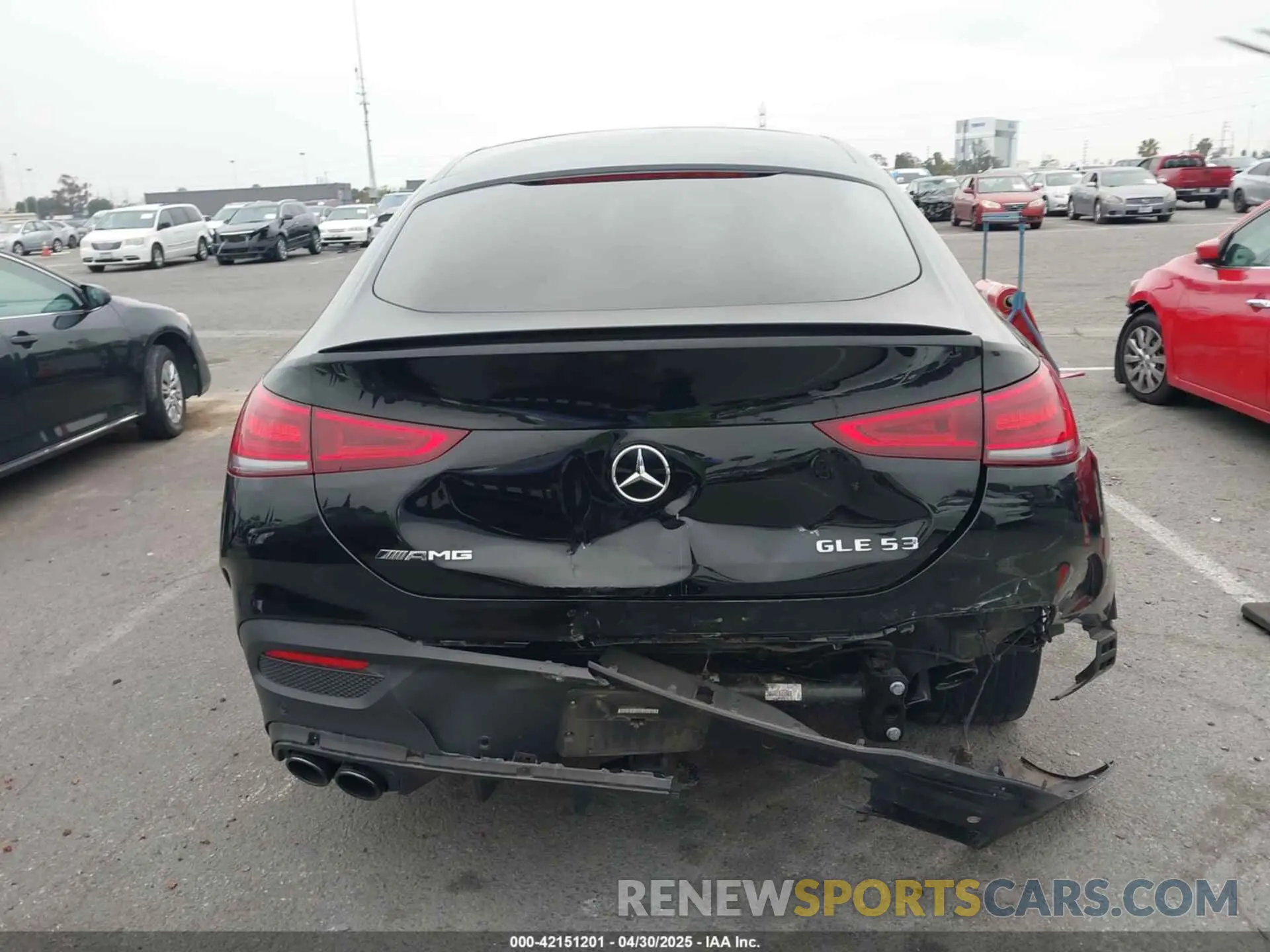 16 Photograph of a damaged car 4JGFD6BB6MA538455 MERCEDES-BENZ AMG GLE 53 COUPE 2021