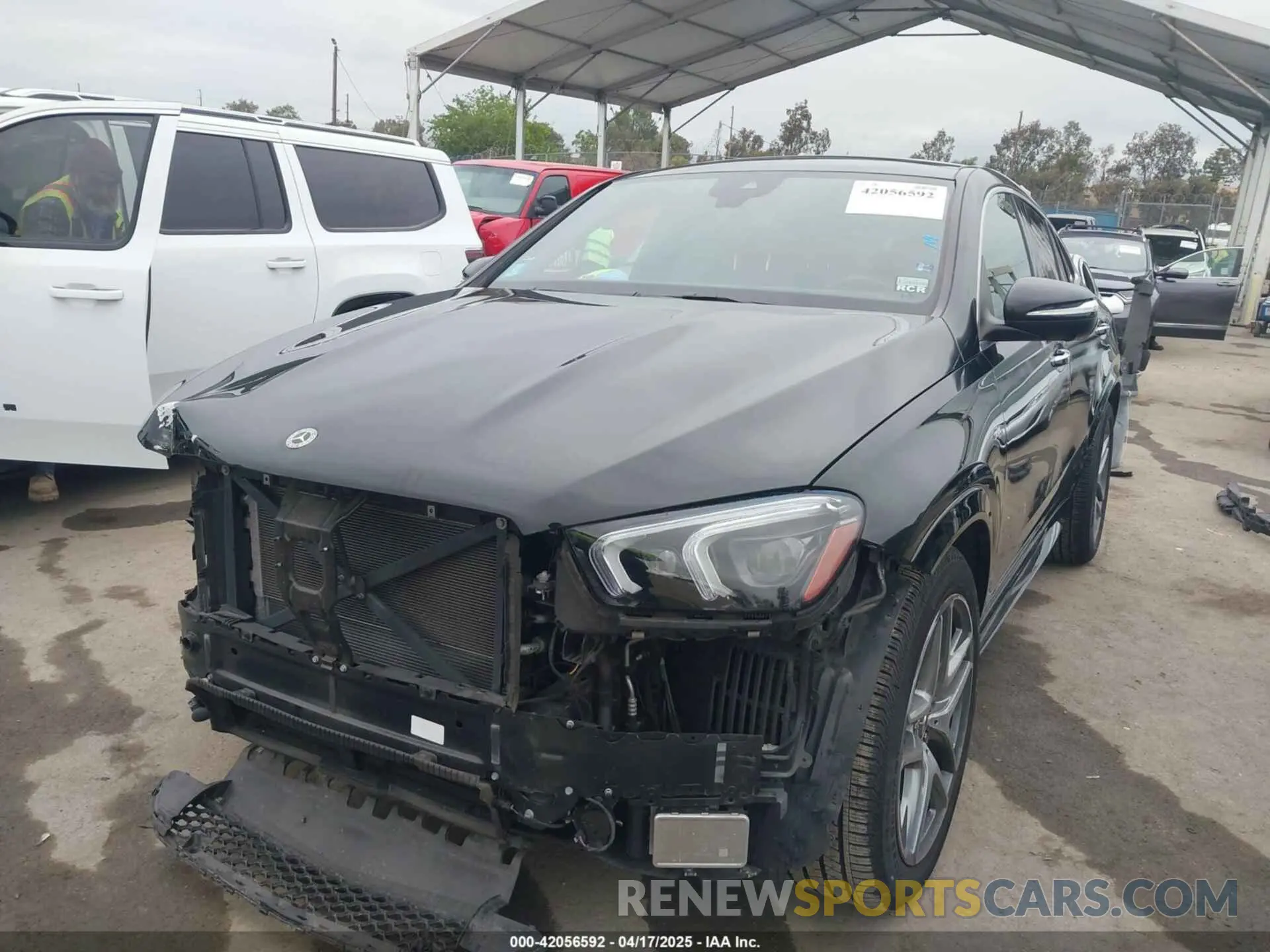 2 Photograph of a damaged car 4JGFD6BB8MA372357 MERCEDES-BENZ AMG GLE 53 COUPE 2021