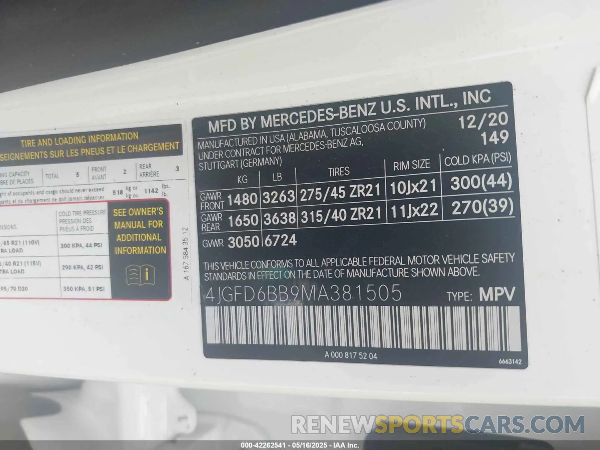 9 Photograph of a damaged car 4JGFD6BB9MA381505 MERCEDES-BENZ AMG GLE 53 COUPE 2021