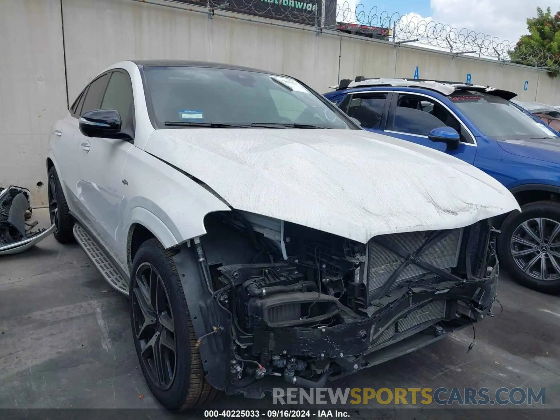 1 Photograph of a damaged car 4JGFD6BBXMA402572 MERCEDES-BENZ AMG GLE 53 COUPE 2021