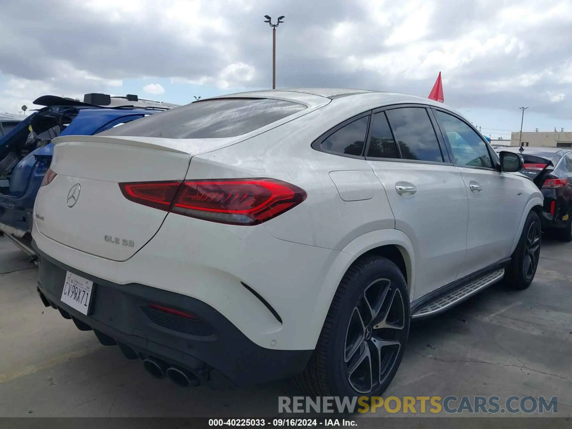 4 Photograph of a damaged car 4JGFD6BBXMA402572 MERCEDES-BENZ AMG GLE 53 COUPE 2021