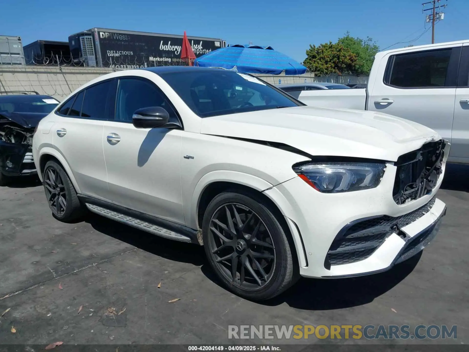 1 Photograph of a damaged car 4JGFD6BB6NA801206 MERCEDES-BENZ AMG GLE 53 COUPE 2022