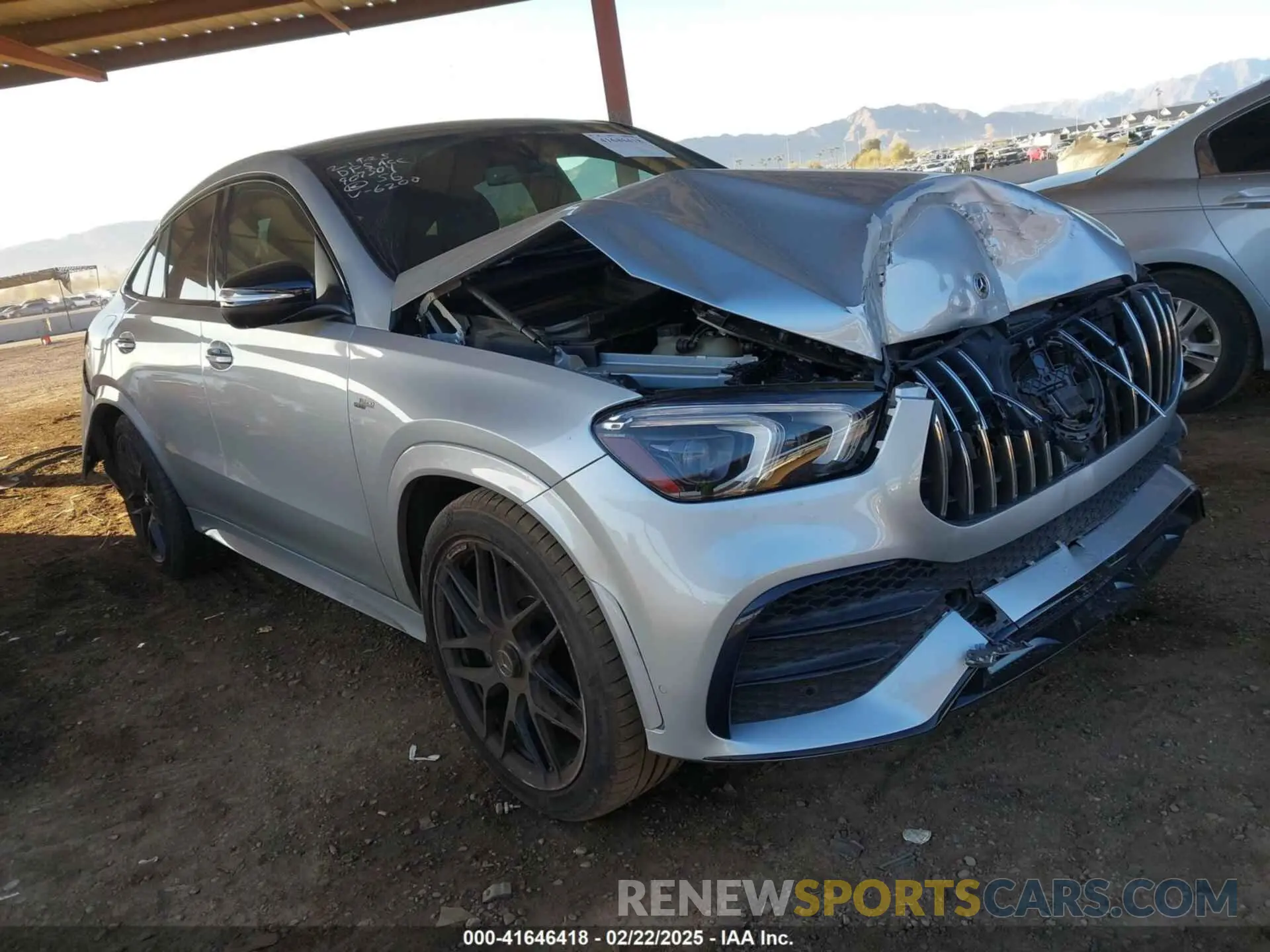 1 Photograph of a damaged car 4JGFD6BB7NA716200 MERCEDES-BENZ AMG GLE 53 COUPE 2022