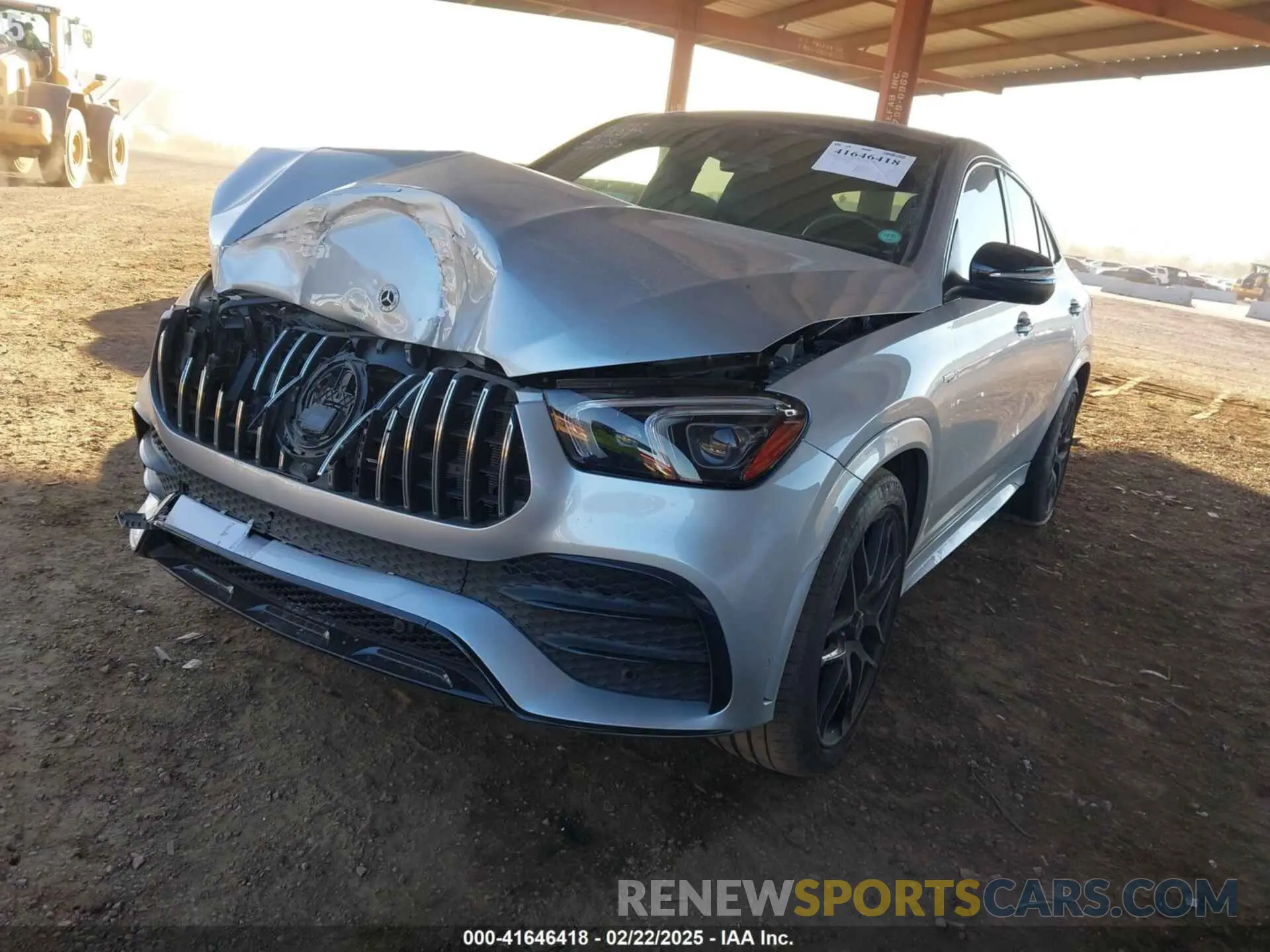2 Photograph of a damaged car 4JGFD6BB7NA716200 MERCEDES-BENZ AMG GLE 53 COUPE 2022