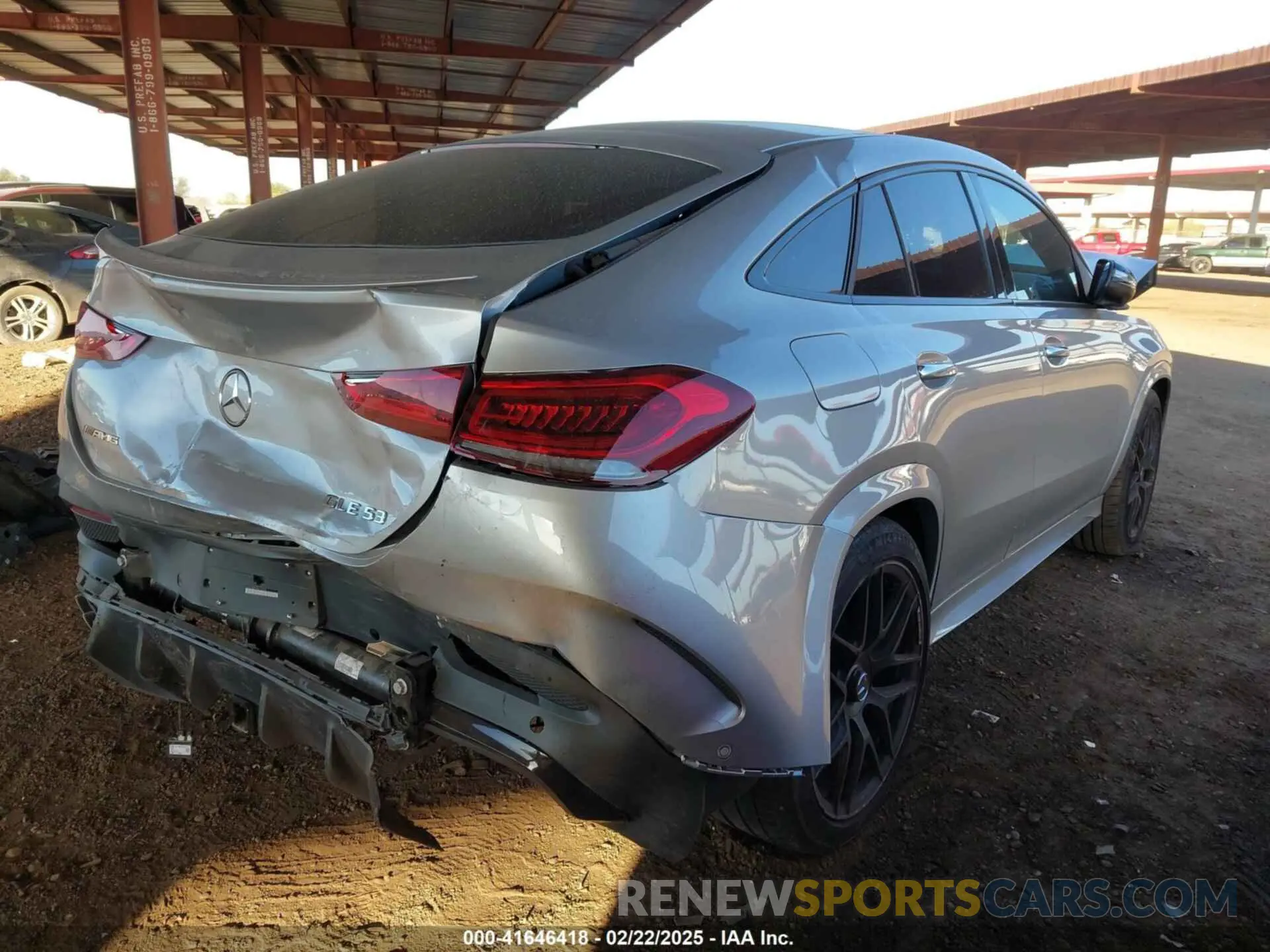 4 Photograph of a damaged car 4JGFD6BB7NA716200 MERCEDES-BENZ AMG GLE 53 COUPE 2022