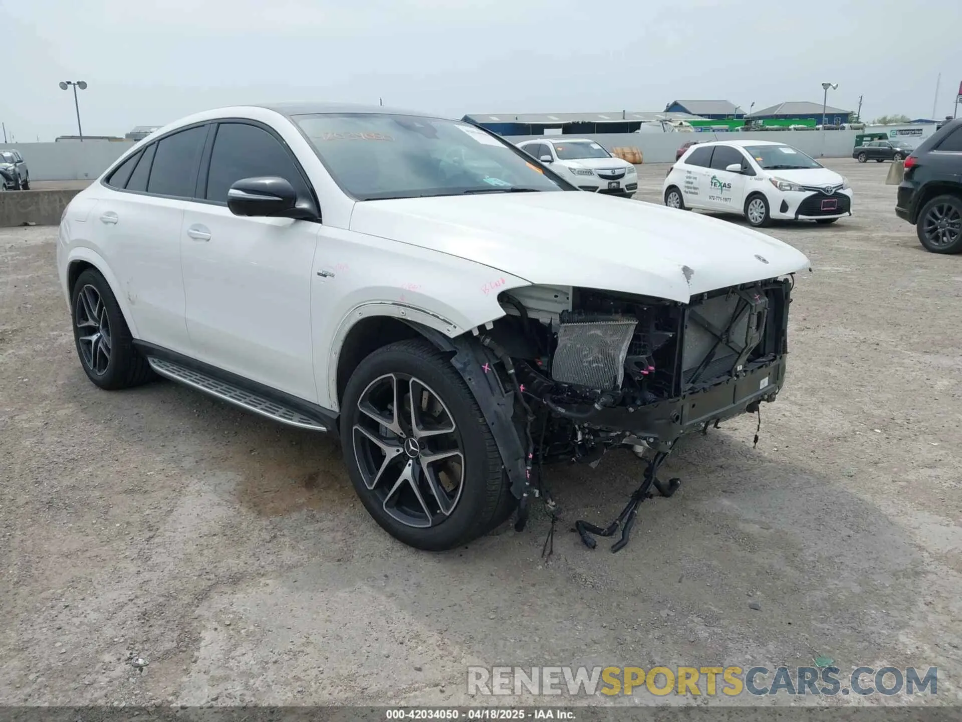 1 Photograph of a damaged car 4JGFD6BBXPA835314 MERCEDES-BENZ AMG GLE 53 COUPE 2023