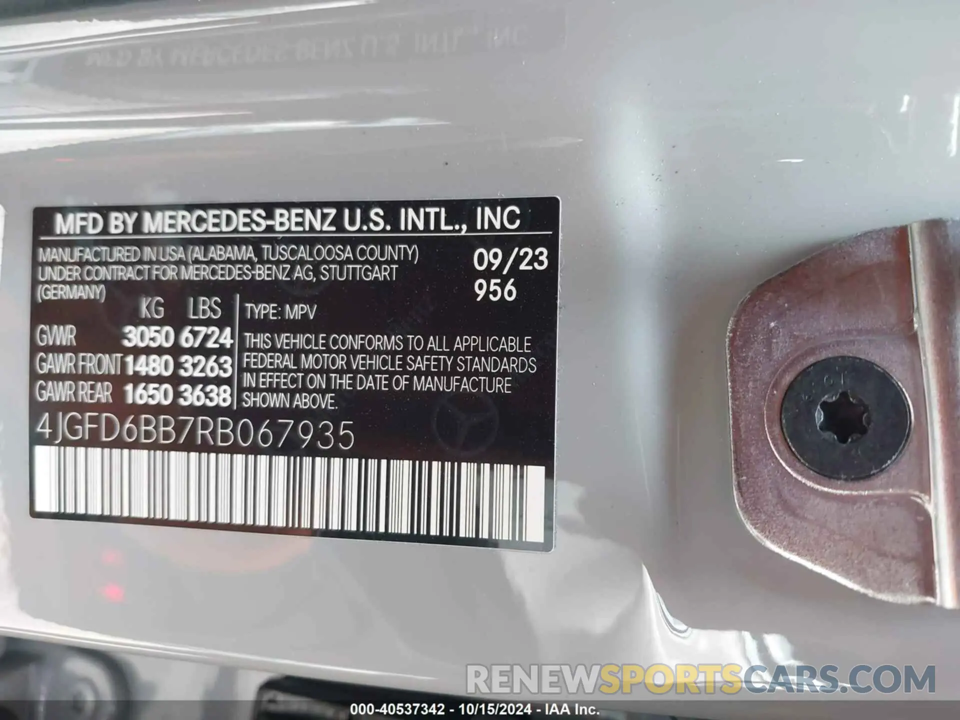 9 Photograph of a damaged car 4JGFD6BB7RB067935 MERCEDES-BENZ AMG GLE 53 COUPE 2024