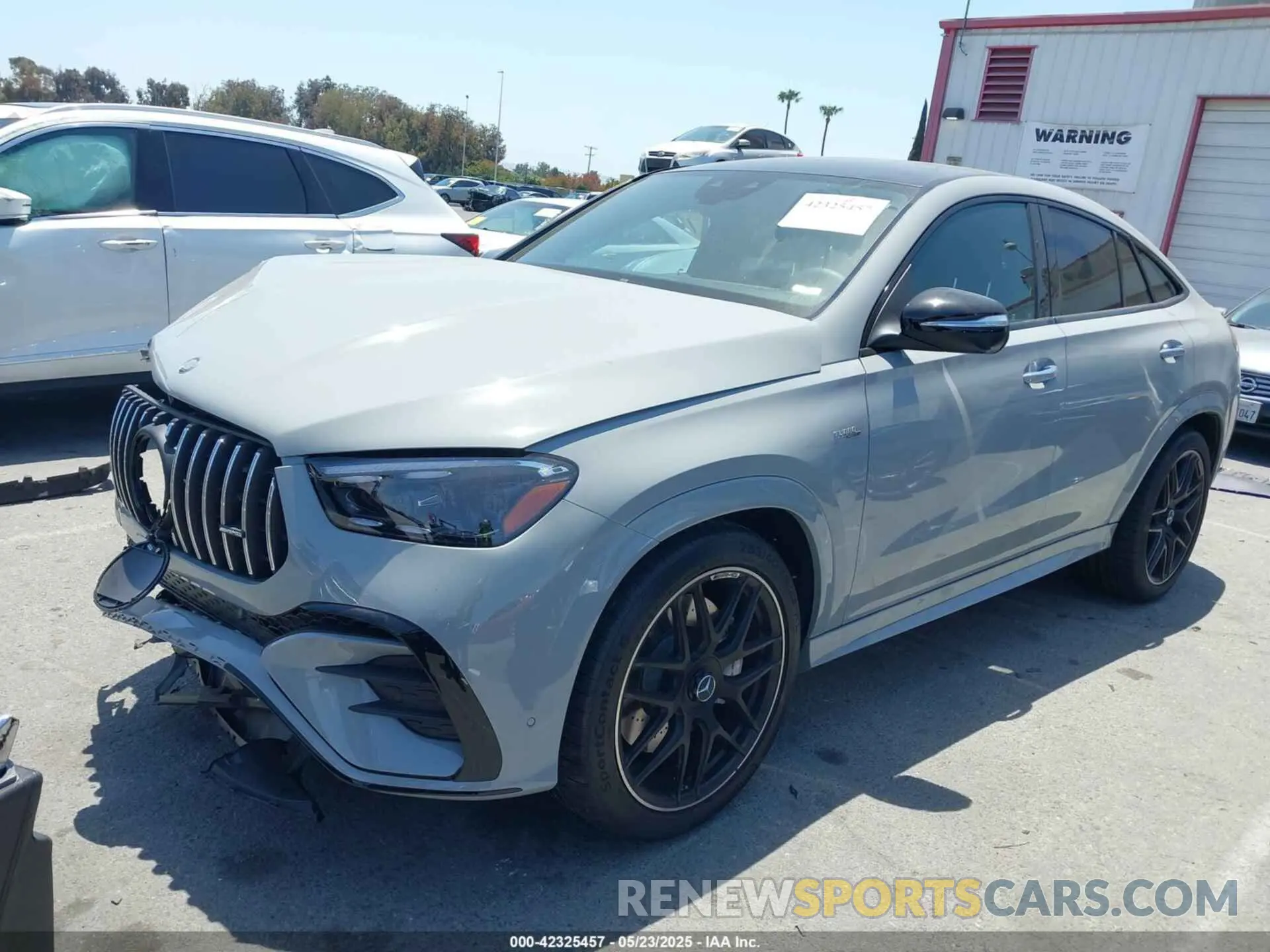 2 Photograph of a damaged car 4JGFD6BB5SB371254 MERCEDES-BENZ AMG GLE 53 COUPE 2025