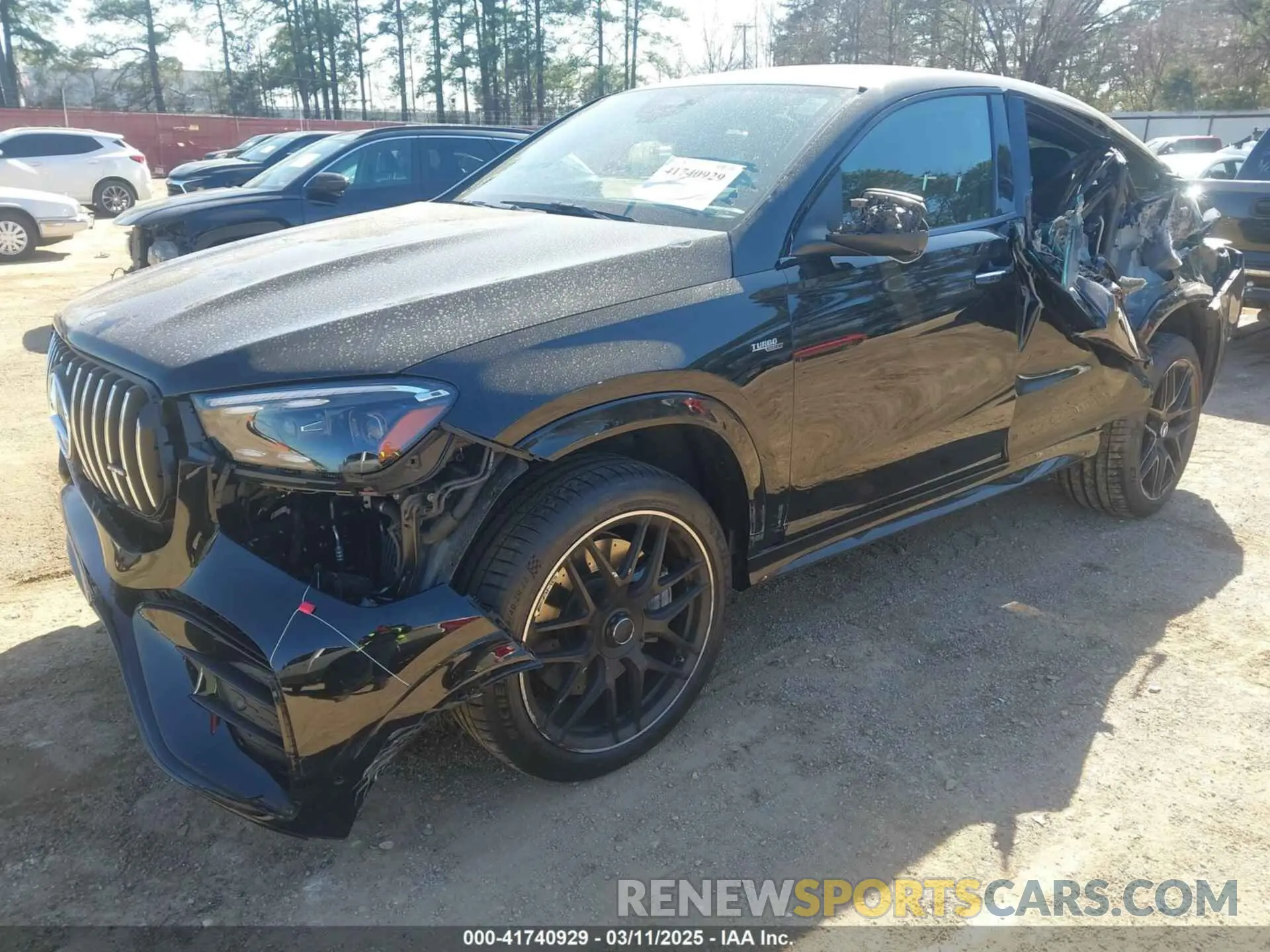 2 Photograph of a damaged car 4JGFD6BB6SB366385 MERCEDES-BENZ AMG GLE 53 COUPE 2025